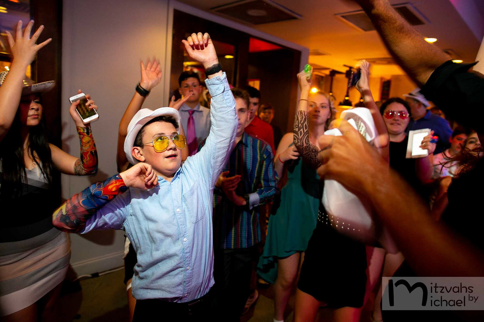 Garrett's Bar Mitzvah party at Teddy and Bully in Washington D.C. on Saturday, June 8, 2019.