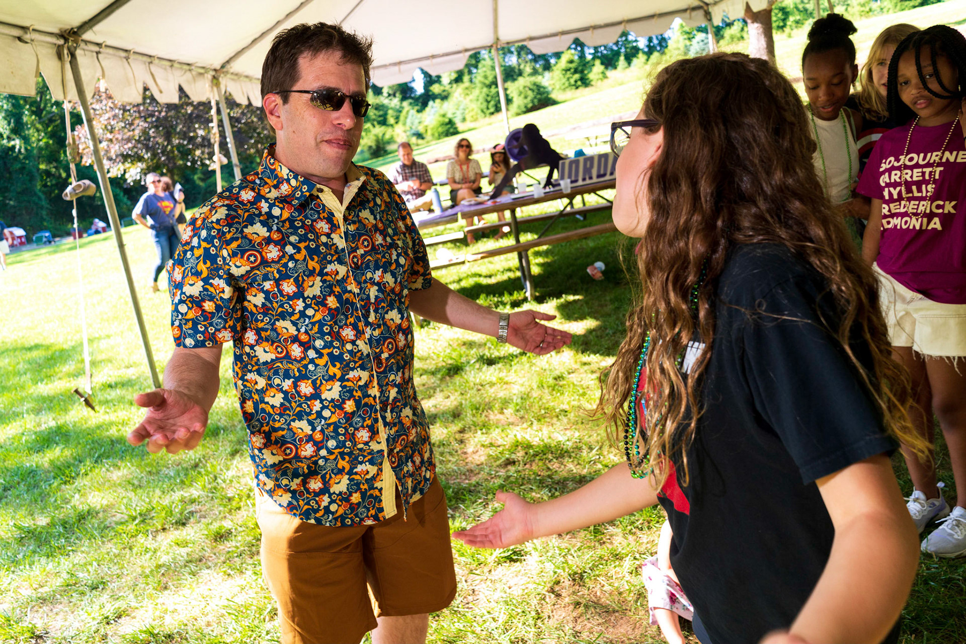 Jordana’s Adas Israel Bat Mitzvah rehearsal session and party at Smokey Glen Farm