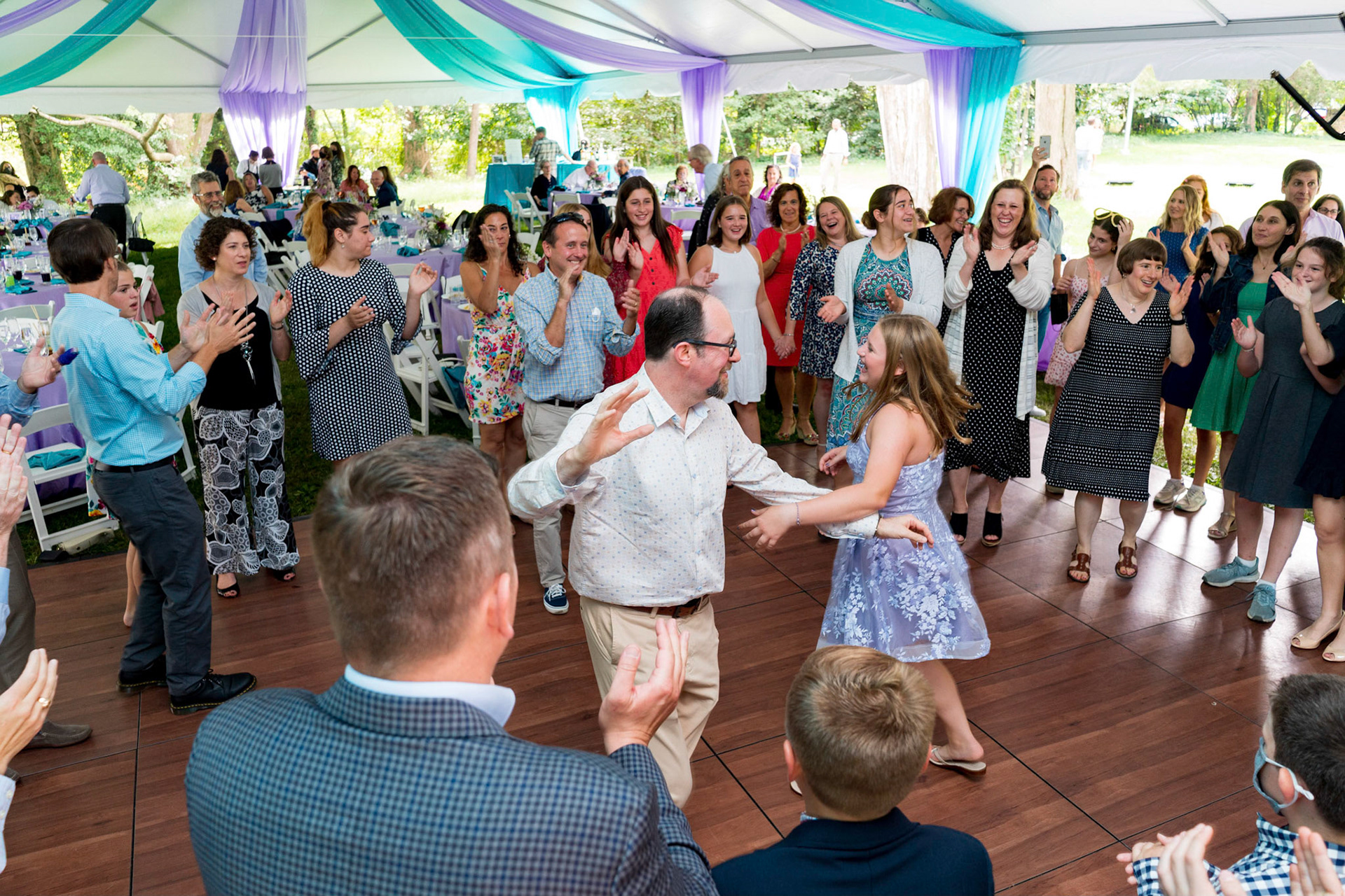 Dani has her long overdue Bat Mitzvah party at C.F. Smith Park on Saturday, September 25, 2021.