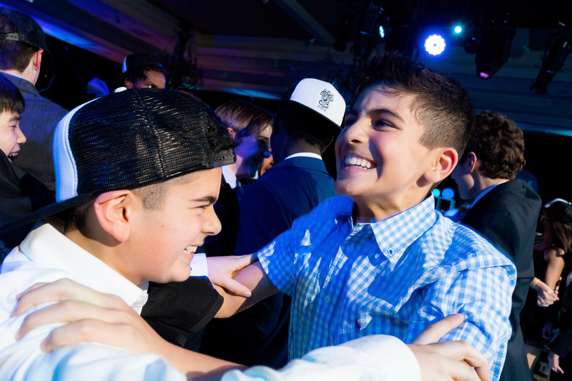 Zach and Eli’s Bnai Mitzvah party at the Westwood Country Club in Vienna, VA on Saturday, February 26, 2022.