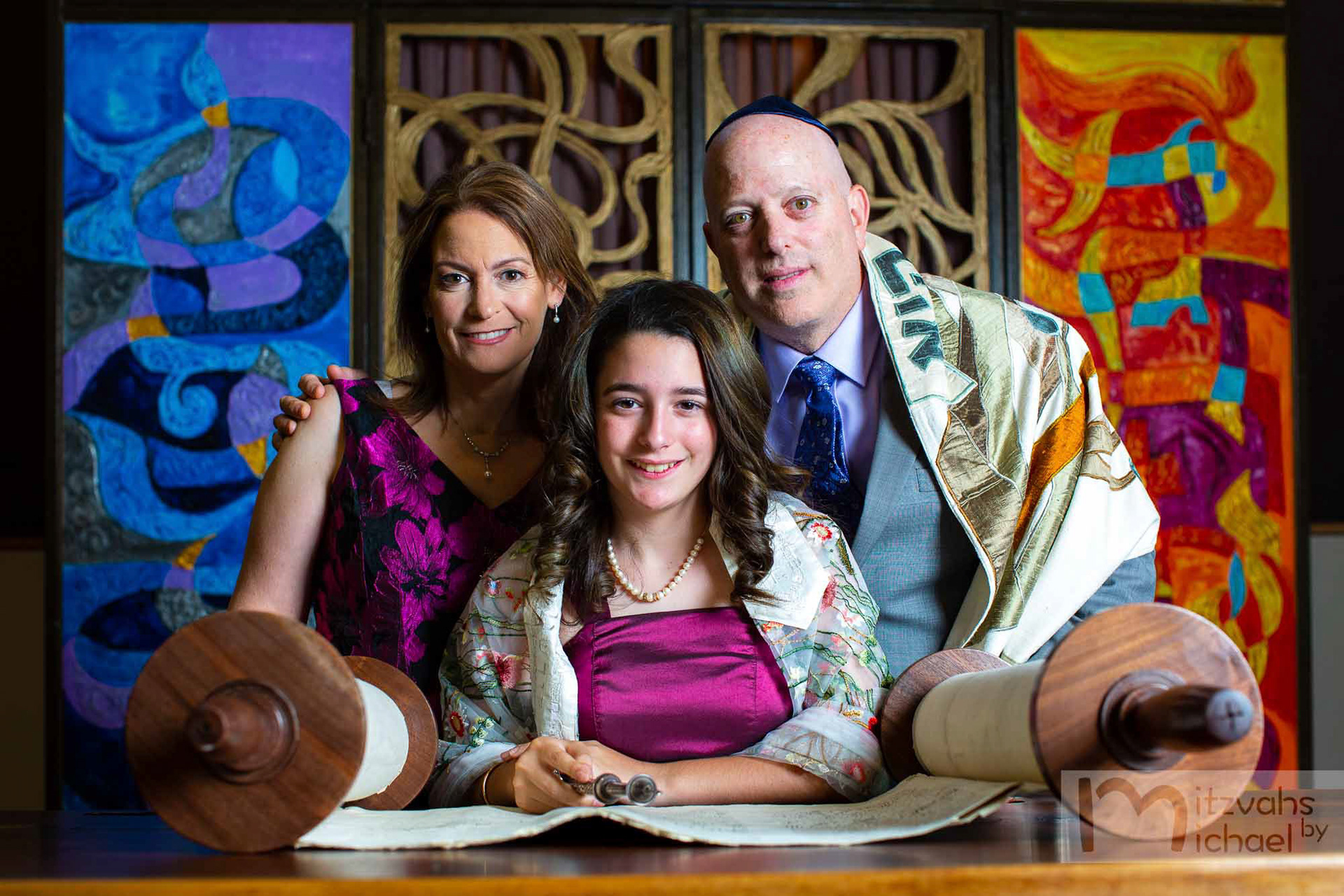 Meredith's Beth Ami Bat Mitzvah in Rockville, MD and King's Dominion.