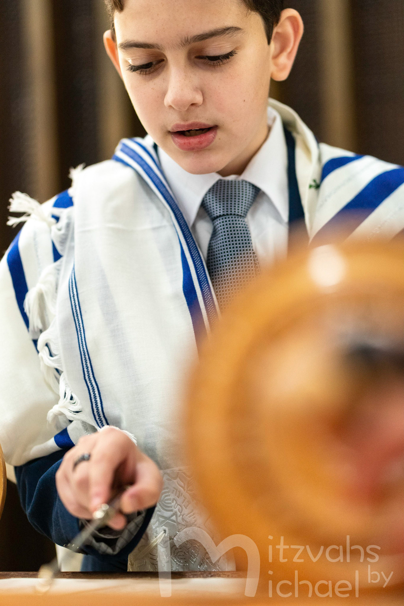 Ross’ Bar Mitzvah shacharit minyan on Monday, May 31, 2021.