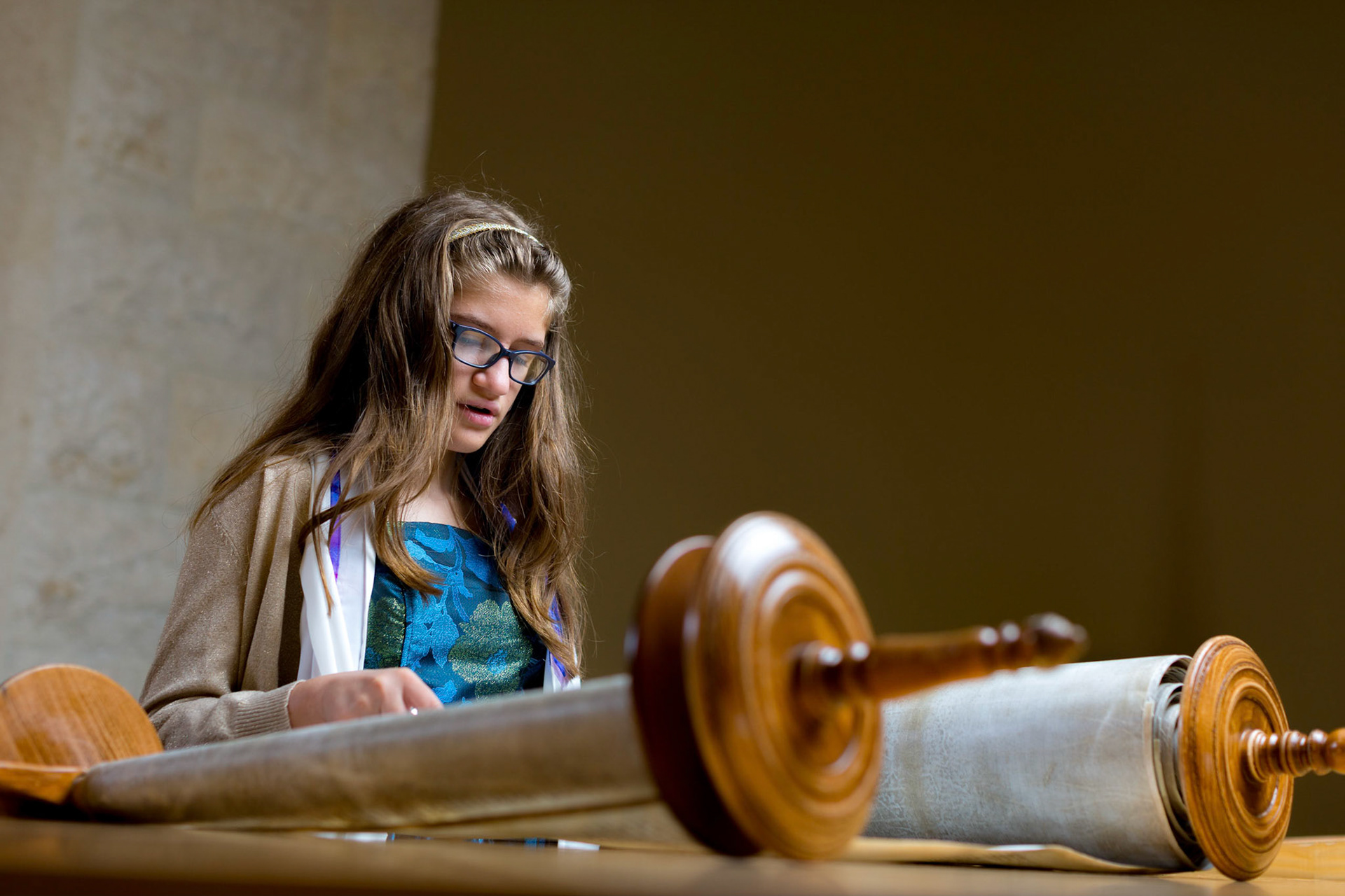 Bnai Mitzvah of Eric and Lana at Temple Isaiah in Fulton, MD.