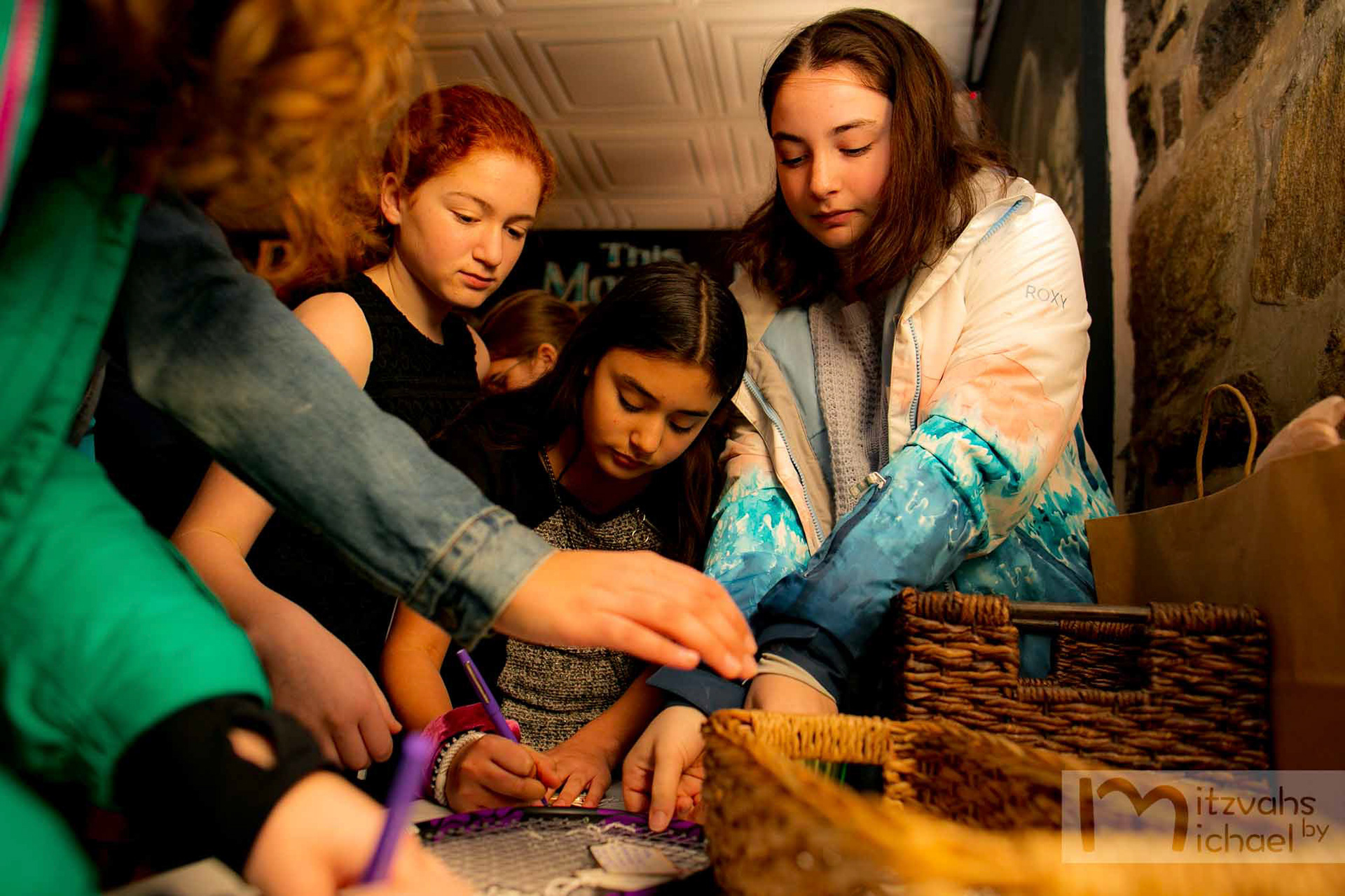 Linley's Bat Mitzvah parties at Birroteca and The French Paradox in Baltimore, MD.