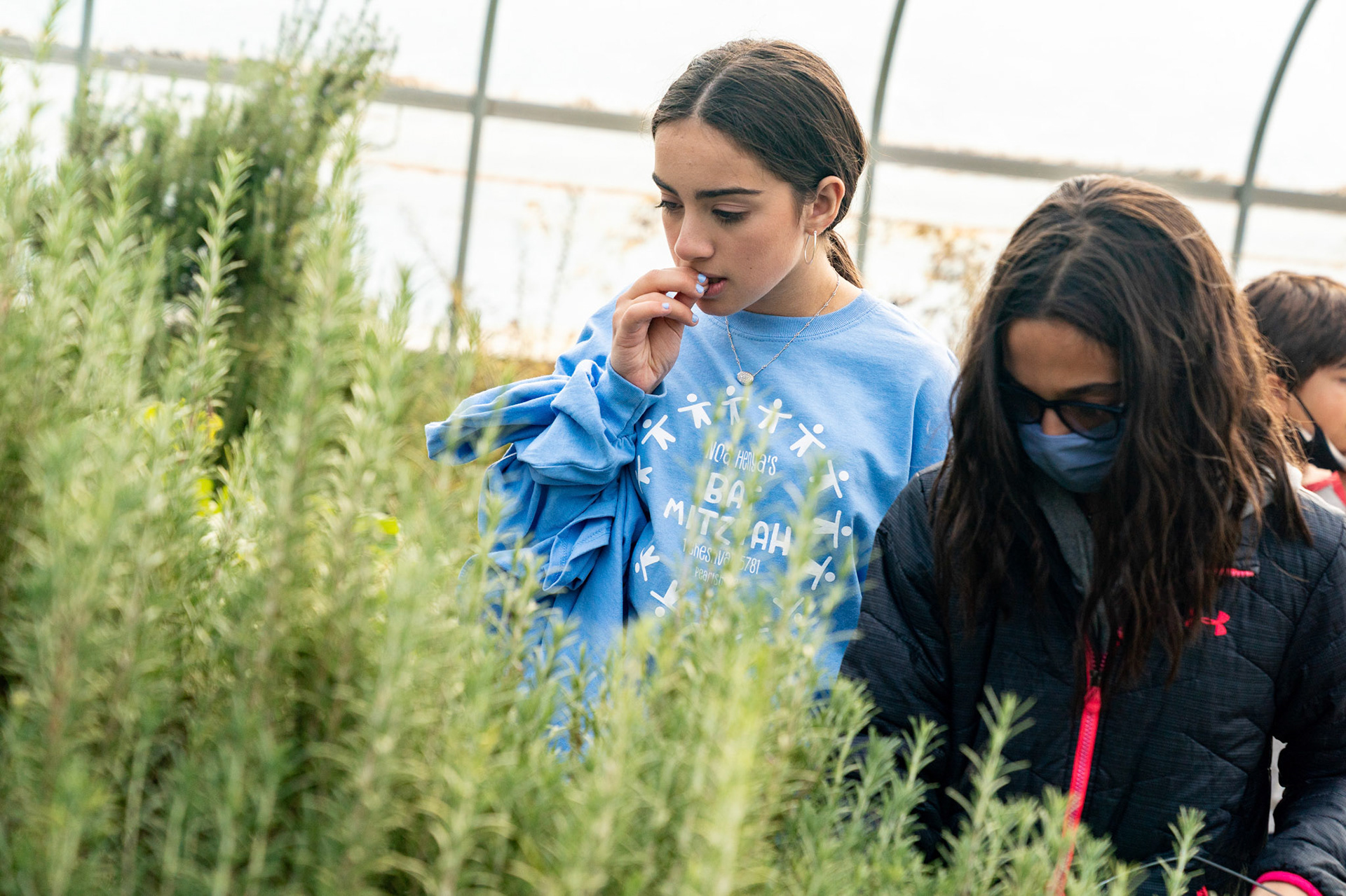 Noa’s Modern Orthodox Moses Montefiore Bat Mitzvah at Pearlstone Retreat.
