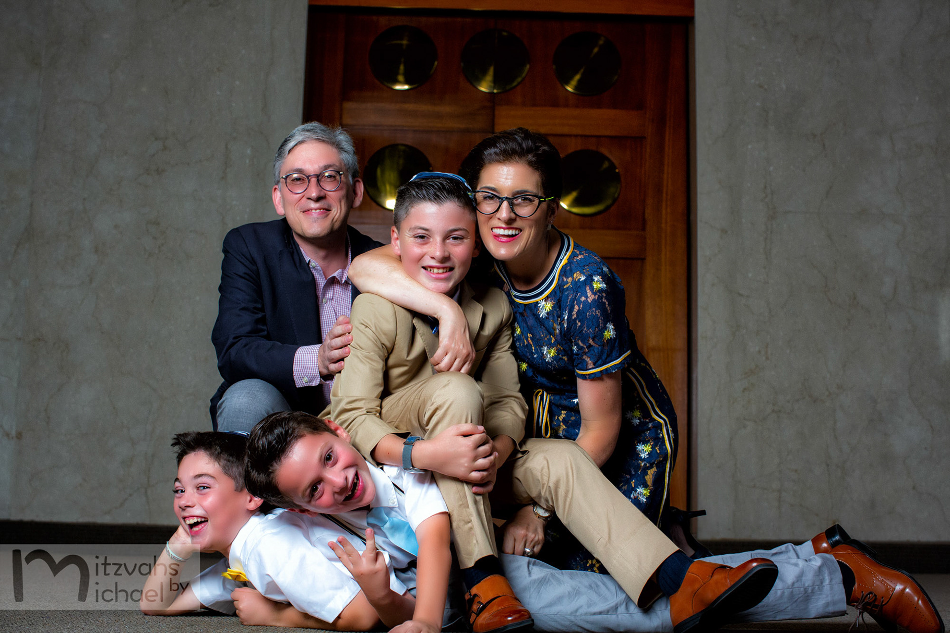 Rafael’s Bar Mitzvah portraits at Ohev Sholom in Washington D.C.