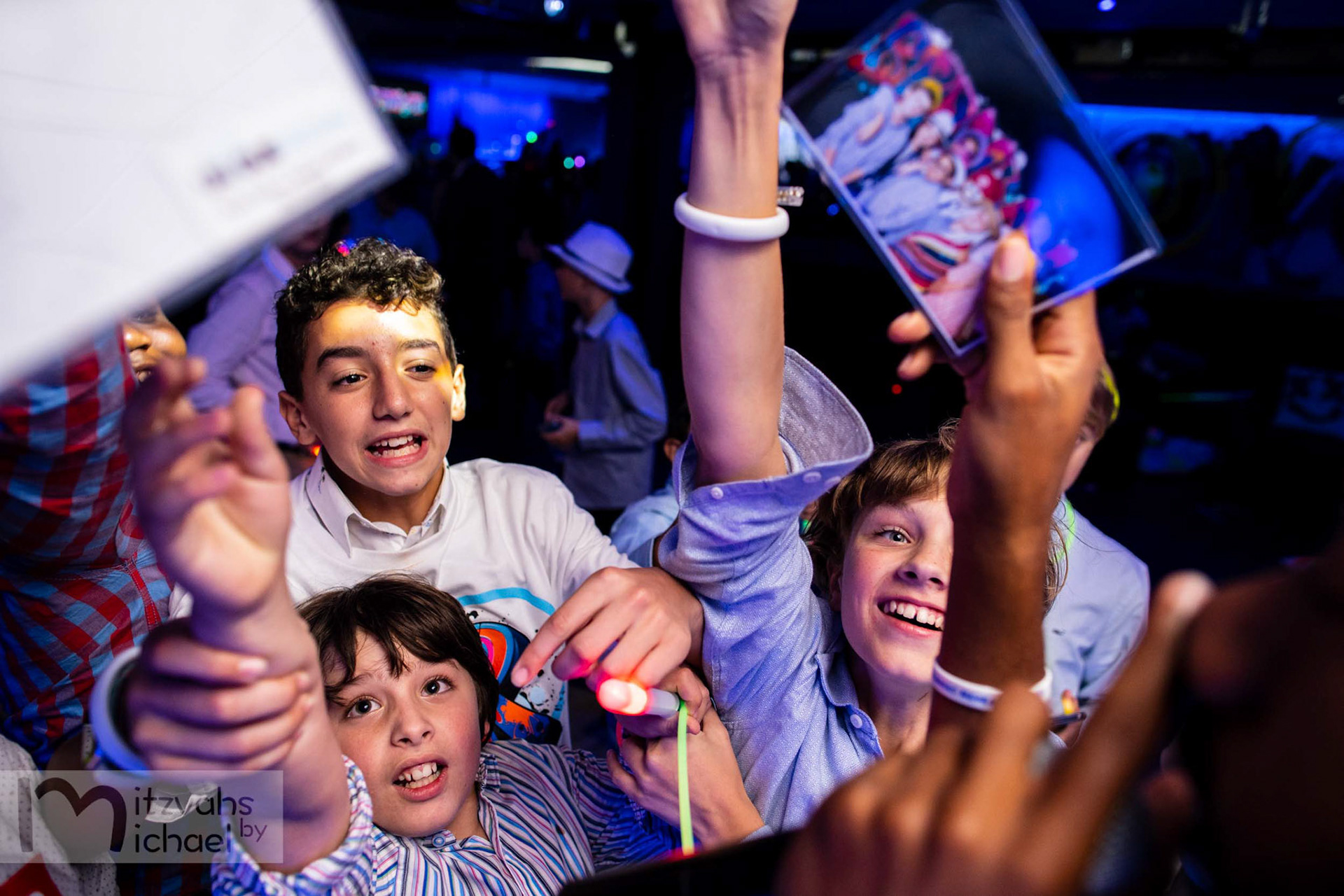 Brandon’s Bar Mitzvah party at The Loft at 4935 in Bethesda, MD.