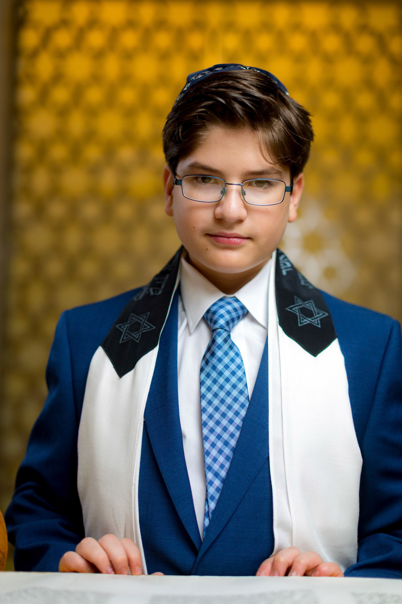 Bnai Mitzvah of Eric and Lana at Temple Isaiah in Fulton, MD.