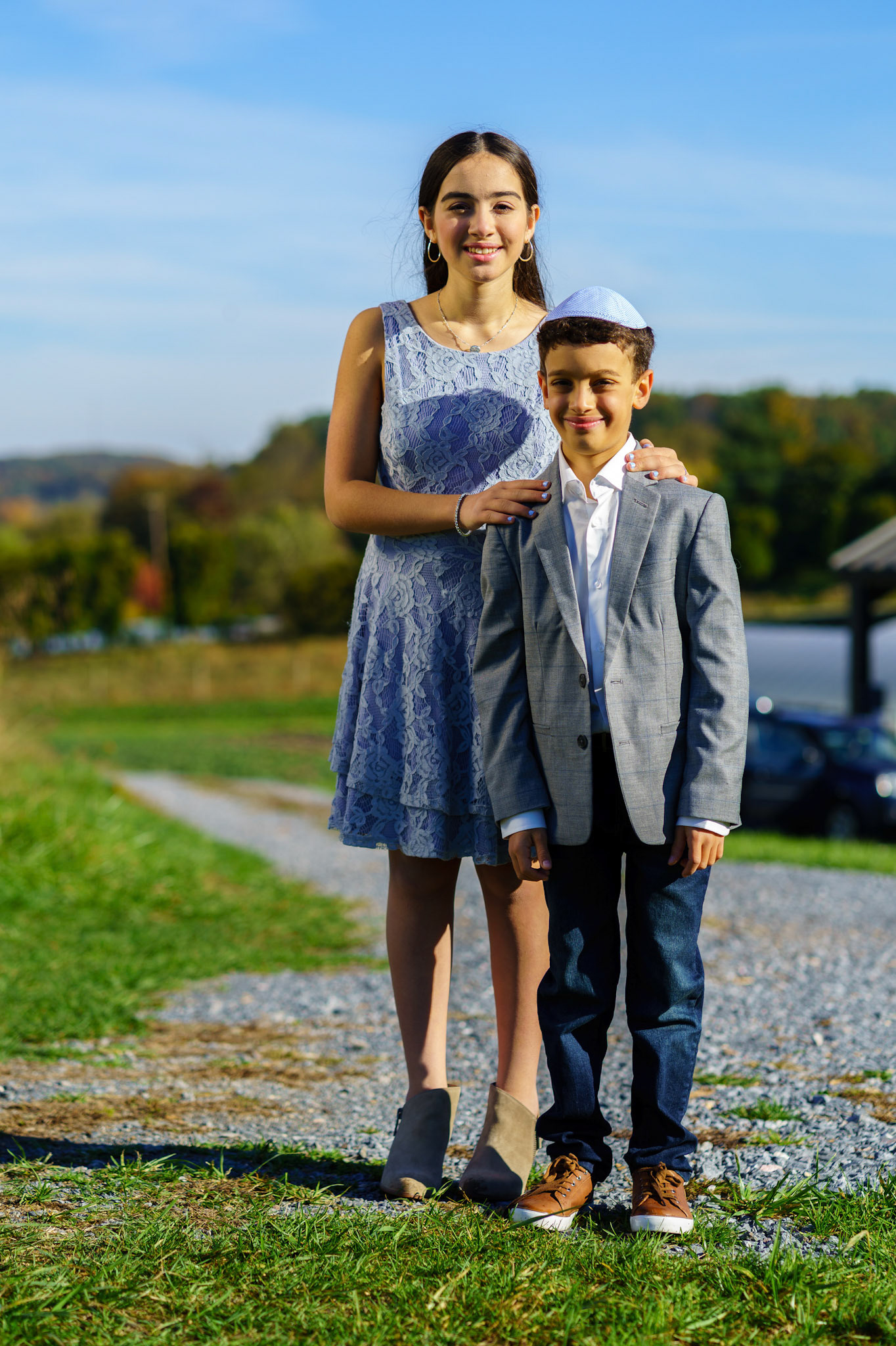 Noa’s Modern Orthodox Moses Montefiore Bat Mitzvah at Pearlstone Retreat.