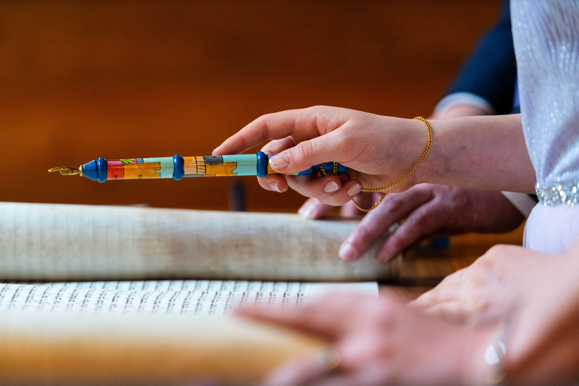 Talia’s bat mitzvah and Megillah reading on Purim on March 18, 2022 at the Accelerator Space in Baltimore, MD
