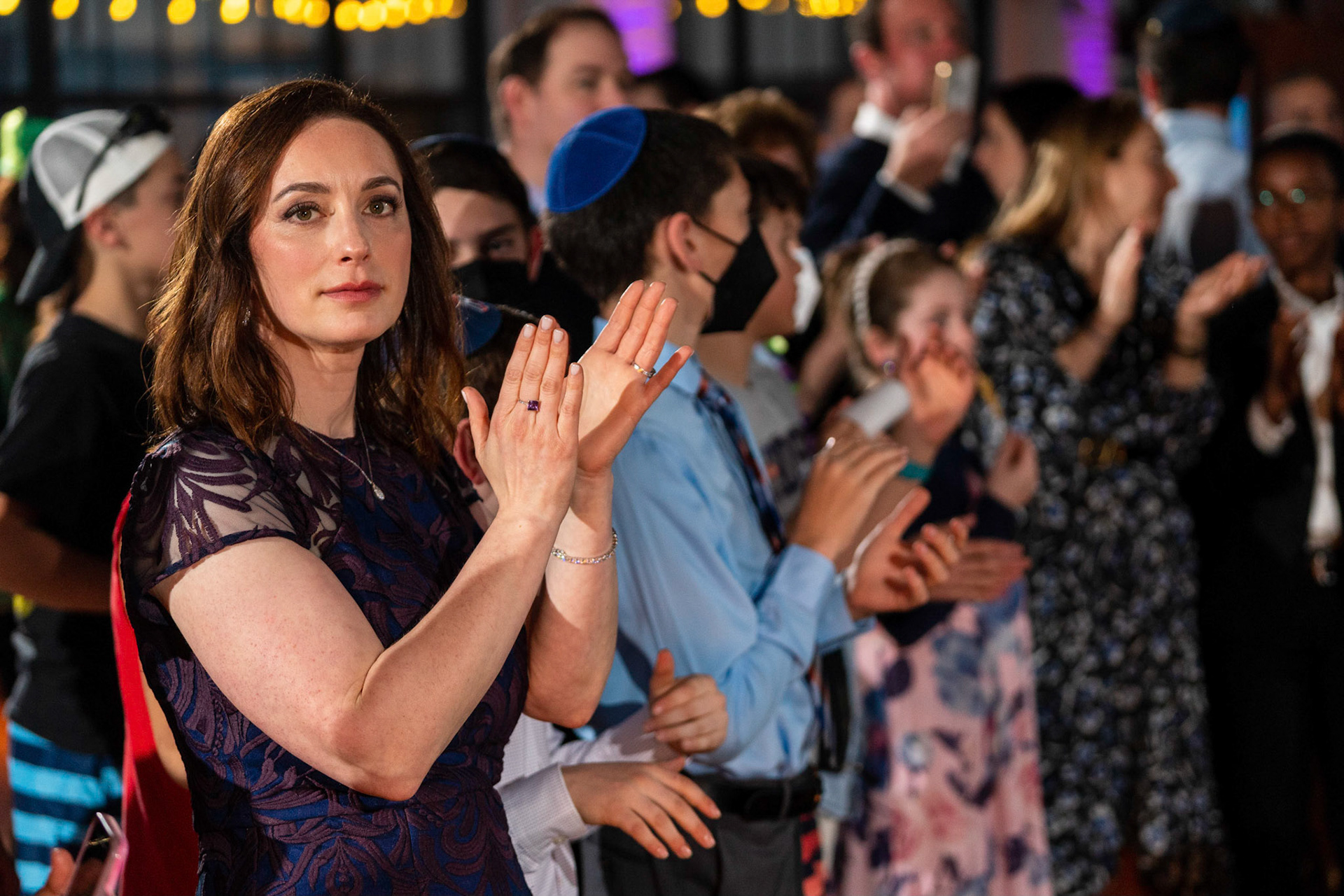 Talia’s bat mitzvah and Megillah reading on Purim on March 18, 2022 at the Accelerator Space in Baltimore, MD