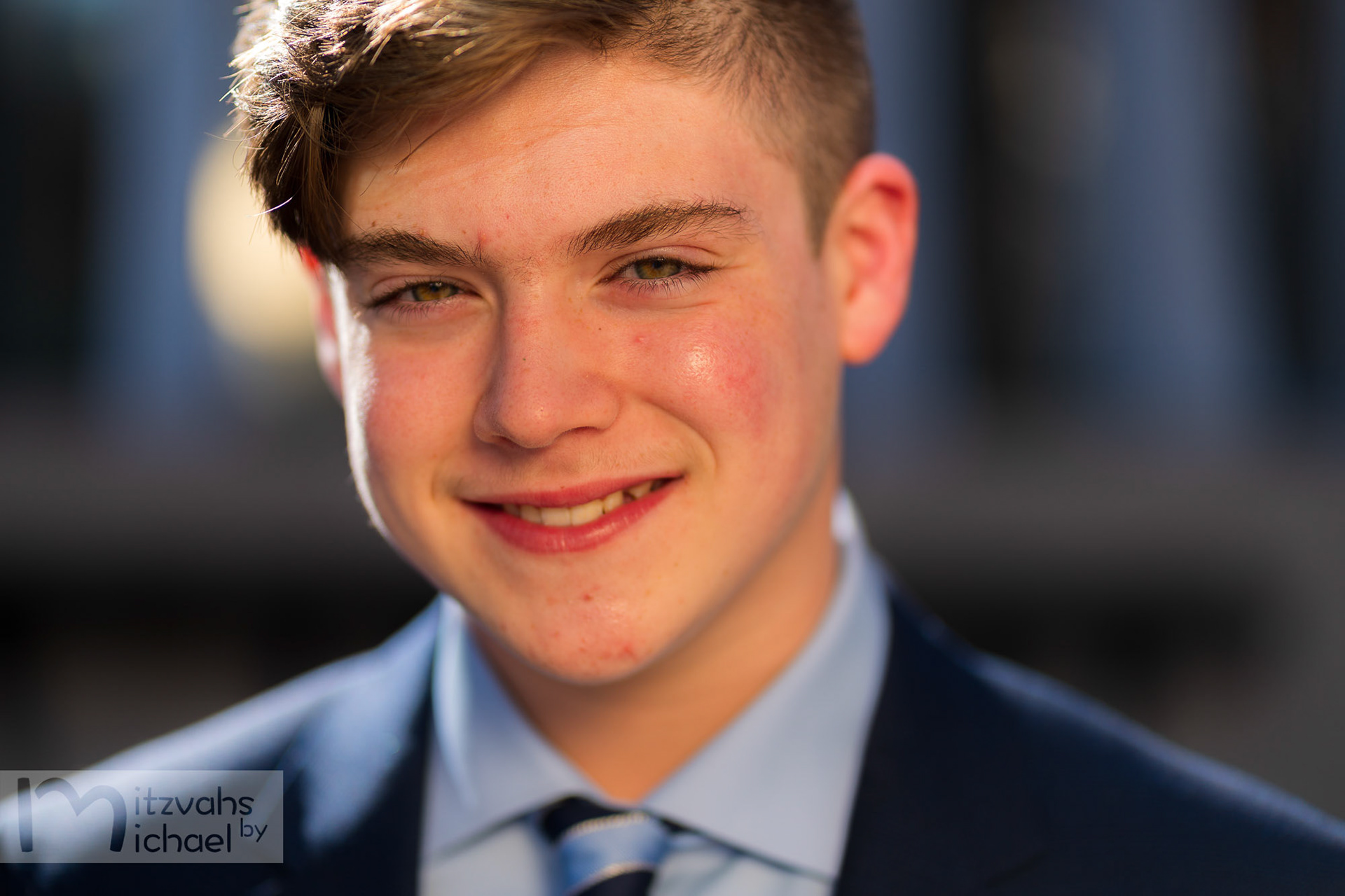 Spencer’s Bar Mitzvah portraits at Beth Tfiloh in Pikesville, MD.