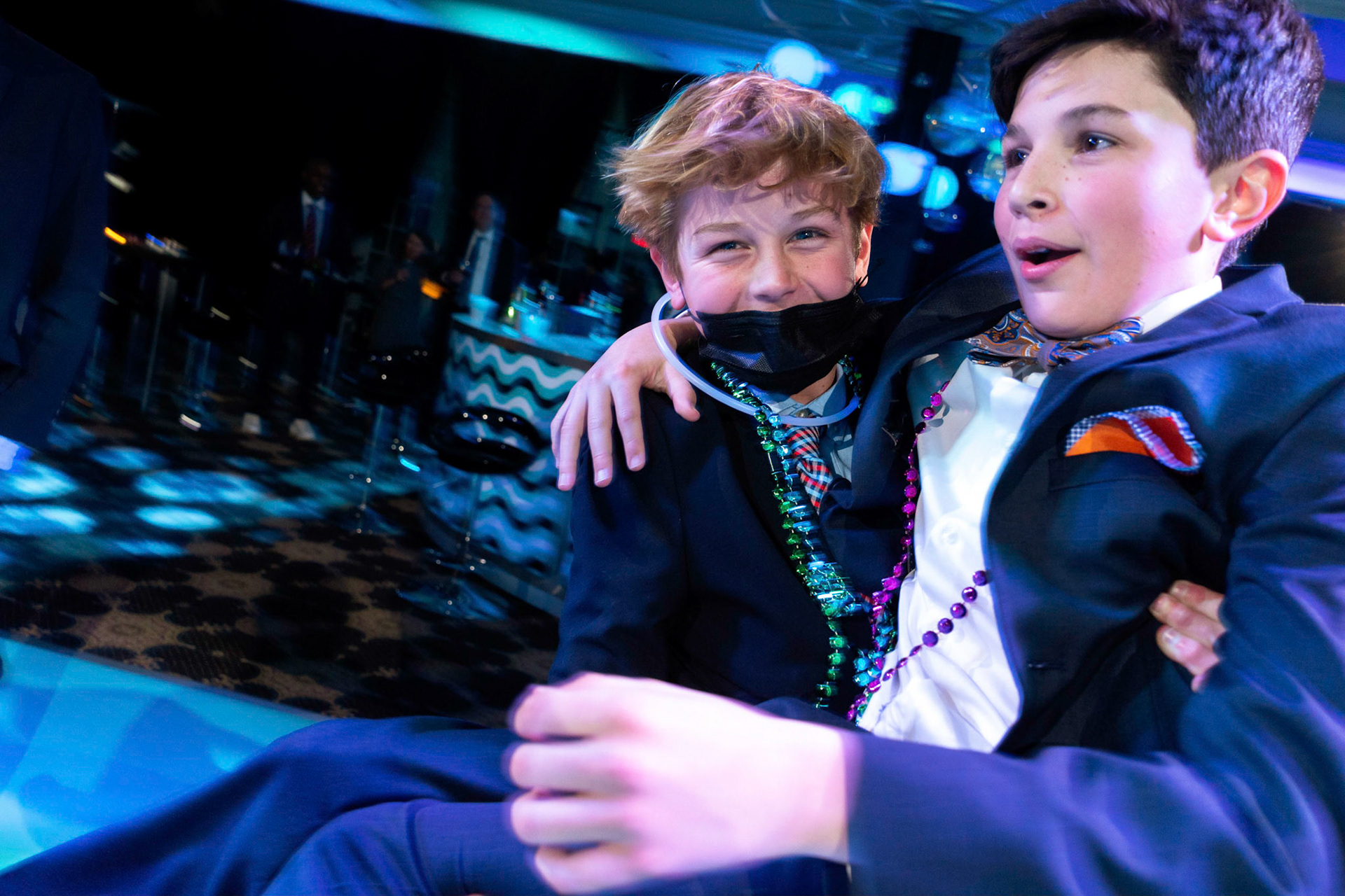 Zach and Eli’s Bnai Mitzvah party at the Westwood Country Club in Vienna, VA on Saturday, February 26, 2022.