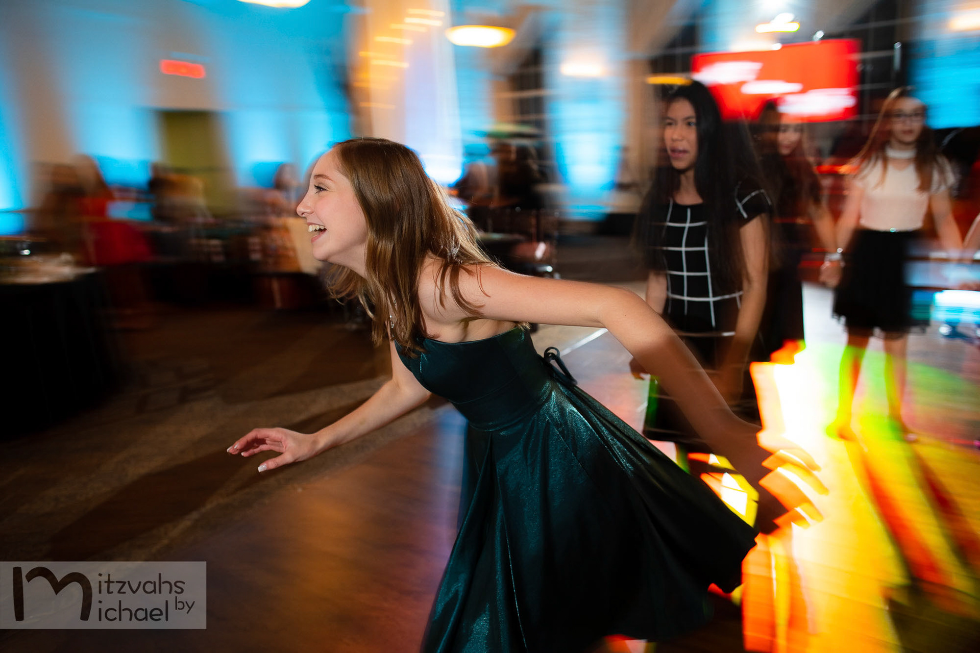 Cora’s Beth Shalom Bat Mitzvah party at The Great Room at Savage Mill.