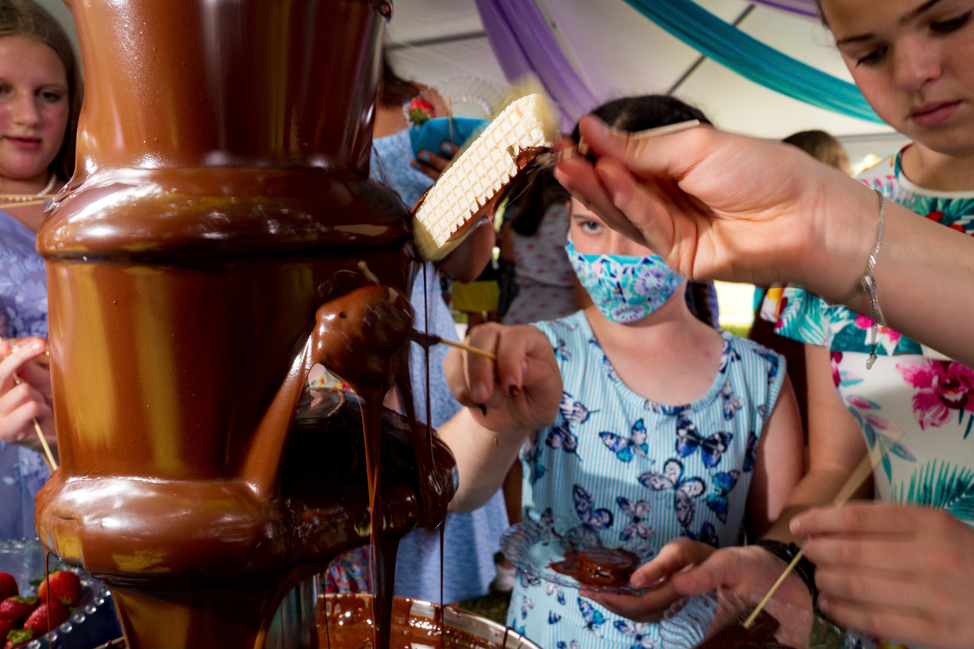 Dani has her long overdue Bat Mitzvah party at C.F. Smith Park on Saturday, September 25, 2021.