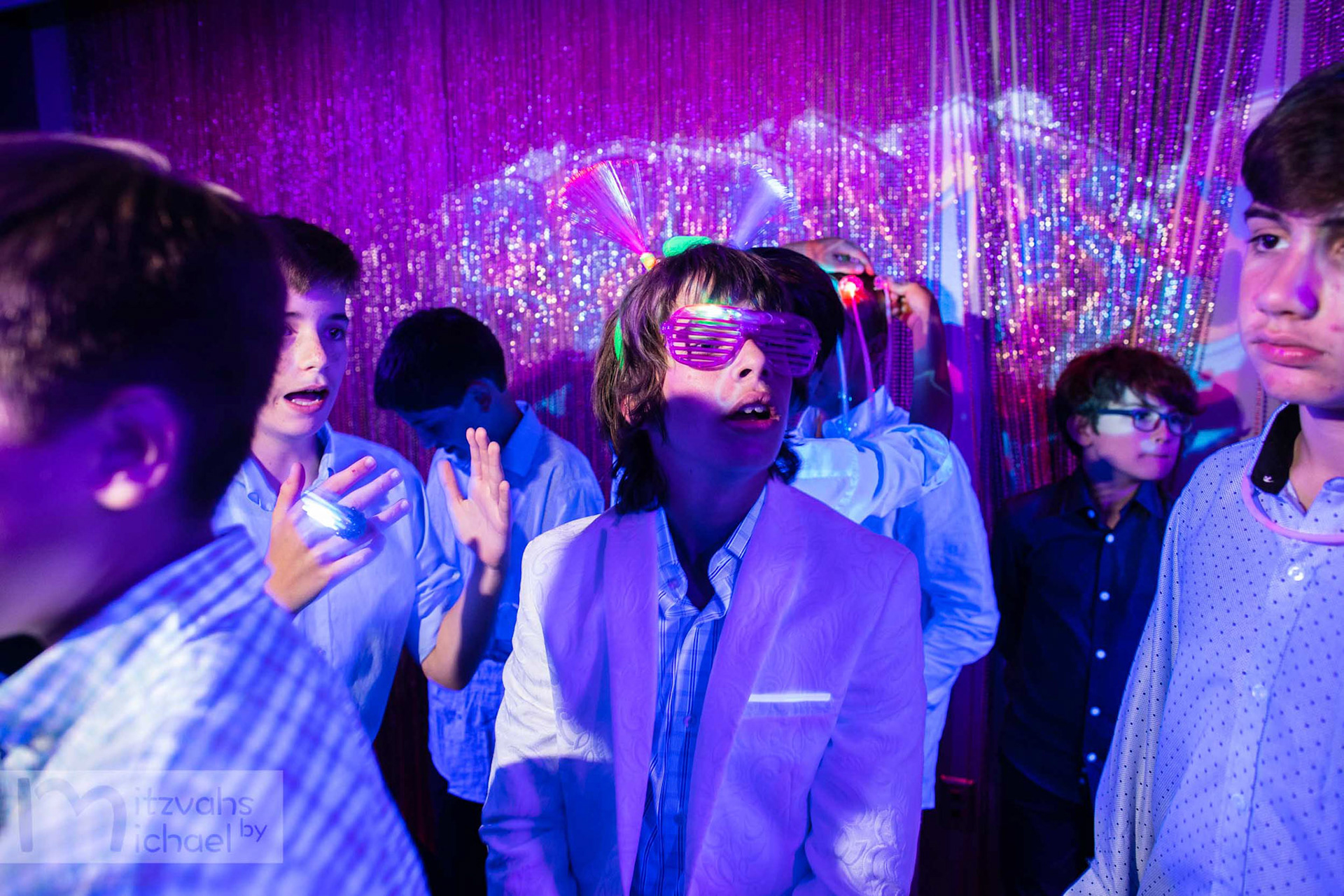 Brandon’s Bar Mitzvah party at The Loft at 4935 in Bethesda, MD.