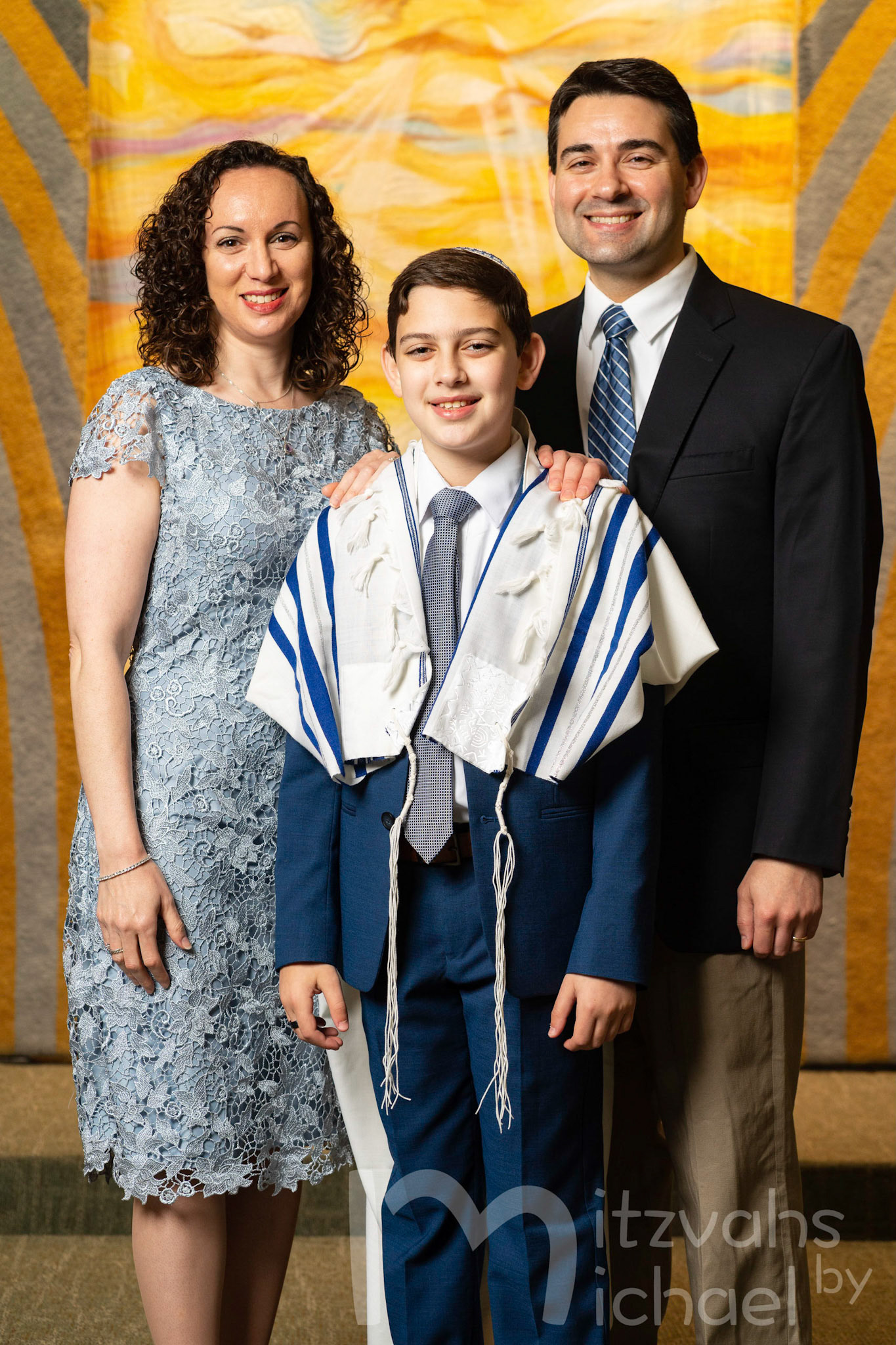 Ross’ Bar Mitzvah shacharit minyan on Monday, May 31, 2021.
