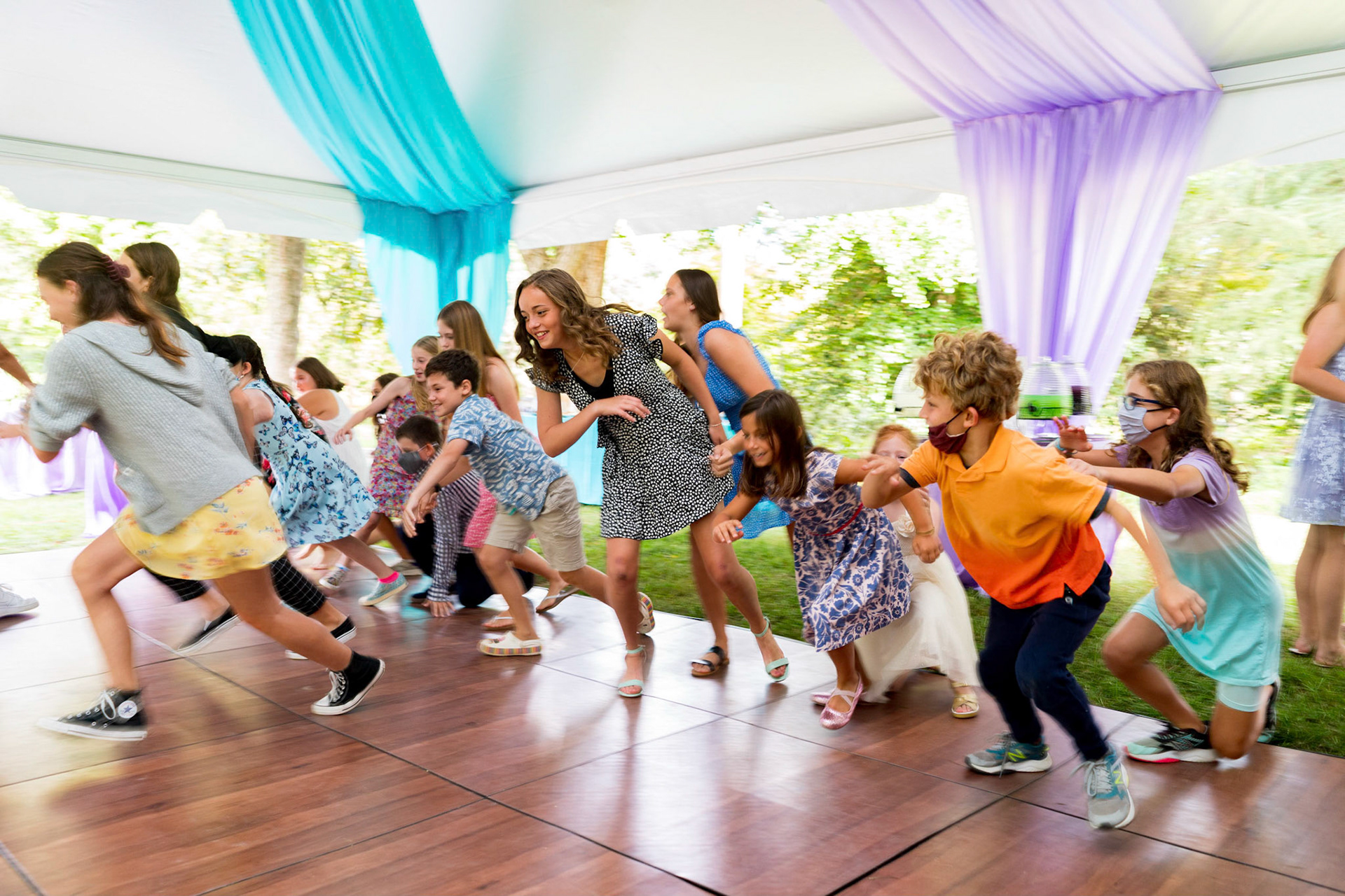 Dani has her long overdue Bat Mitzvah party at C.F. Smith Park on Saturday, September 25, 2021.