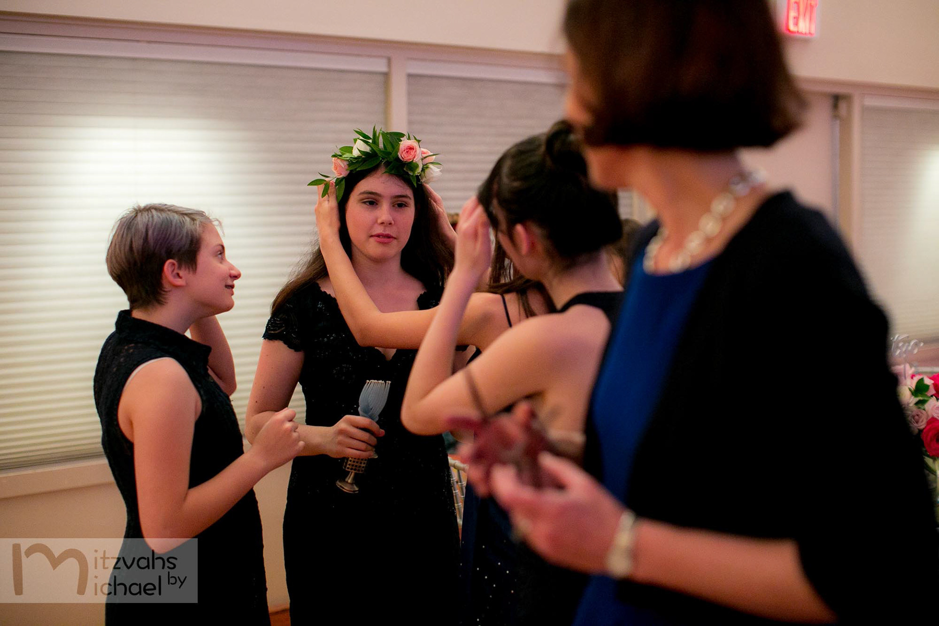 Rachel's Agudas Achim, Alexandria, VA Bat Mitzvah by Mitzvahs by Michael Temchine Photography and Pop Color Events.