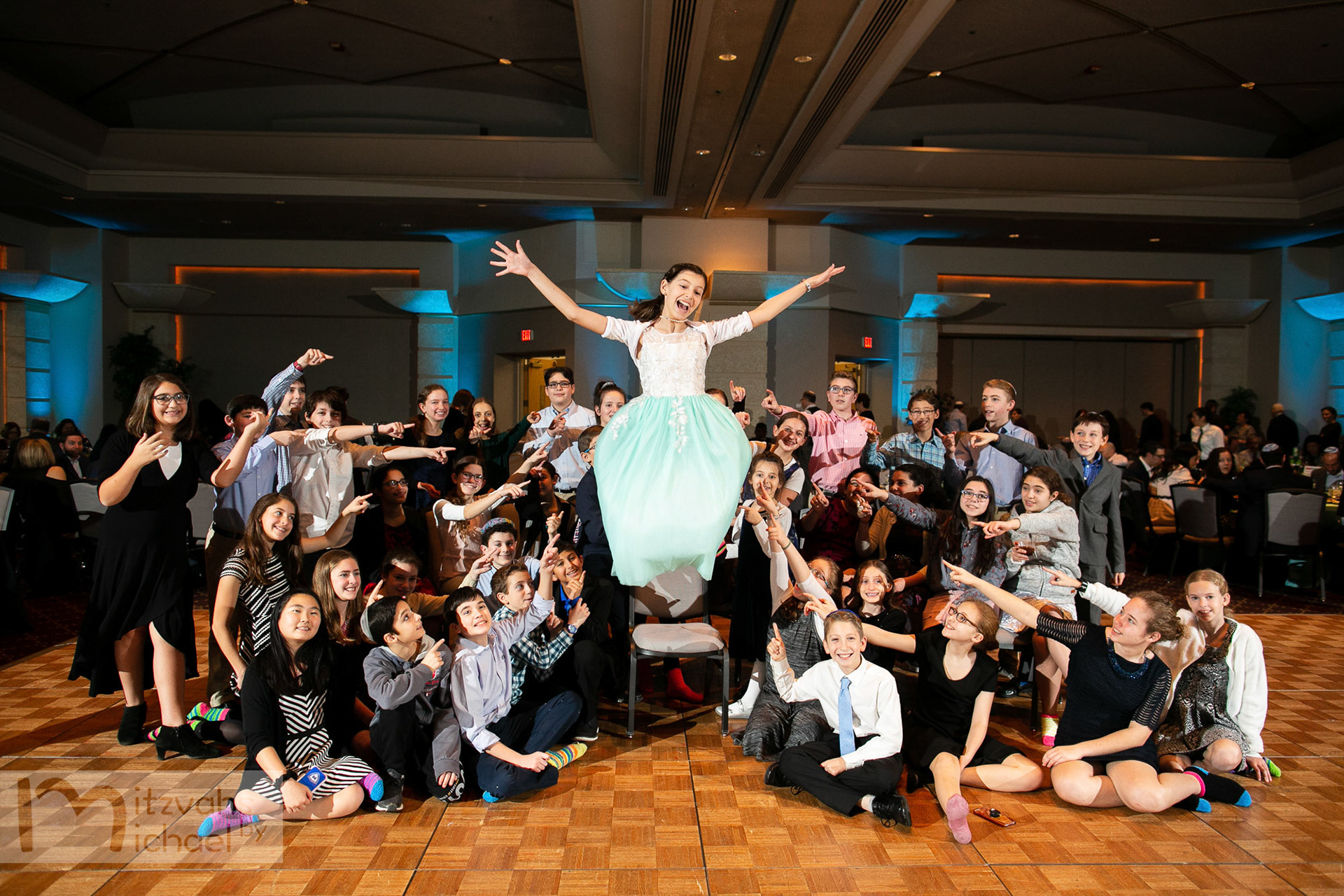 Modern Orthodox Jewish Bat Mitzvah at Beth Sholom in Potomac, MD on Sunday, December 9, 2018 of Libby Hurwitz.