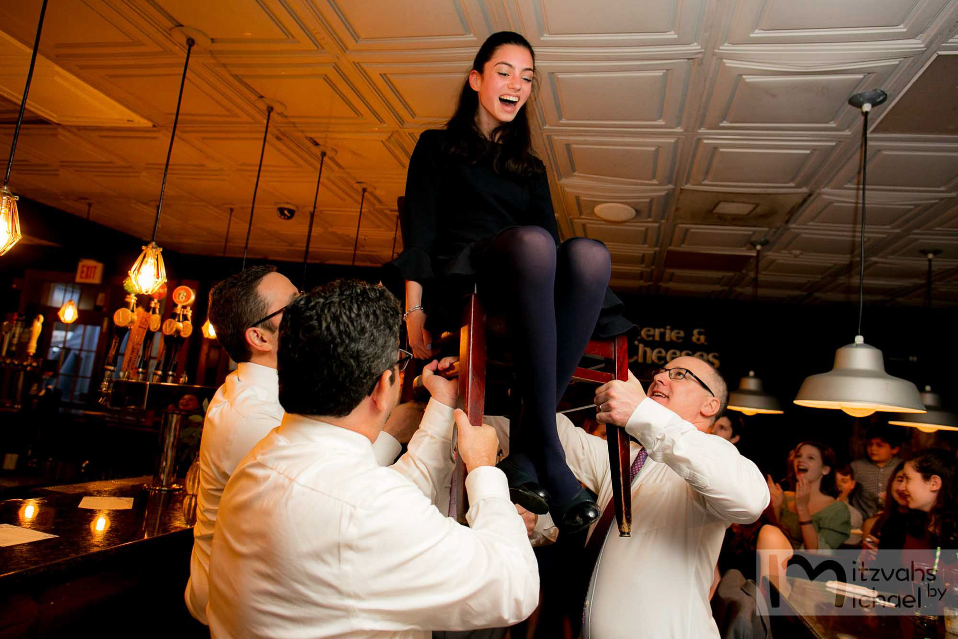 Linley's Bat Mitzvah parties at Birroteca and The French Paradox in Baltimore, MD.