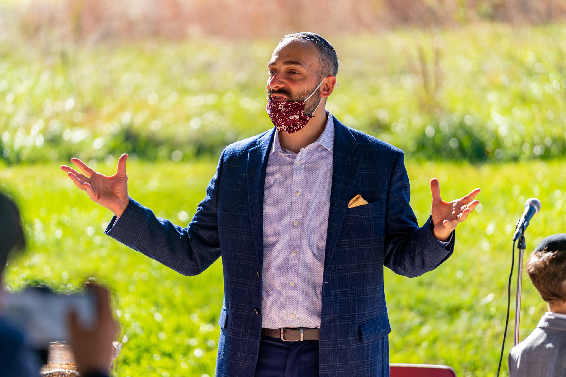 Noa’s Modern Orthodox Moses Montefiore Bat Mitzvah at Pearlstone Retreat.