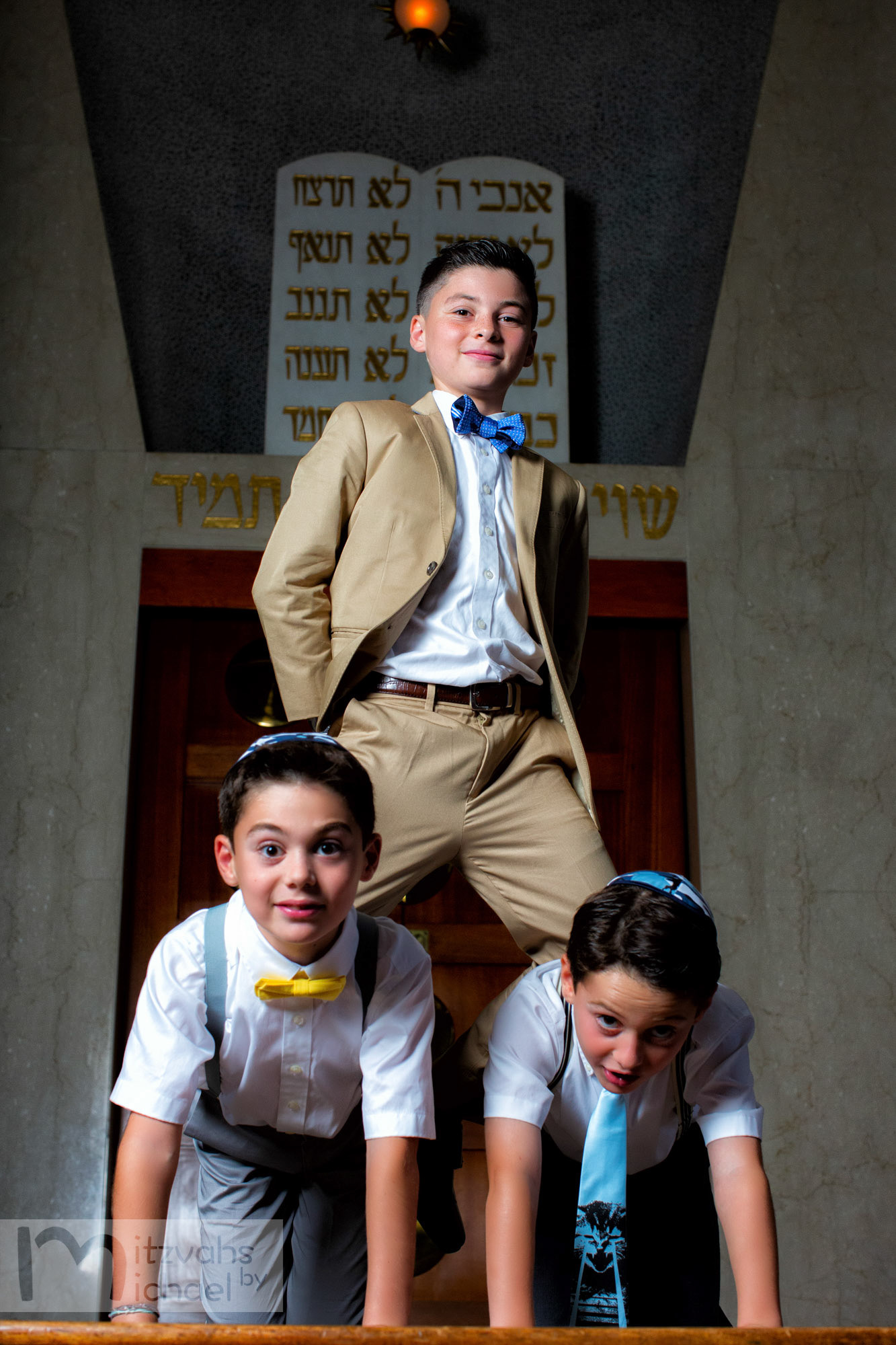 Rafael’s Bar Mitzvah portraits at Ohev Sholom in Washington D.C.