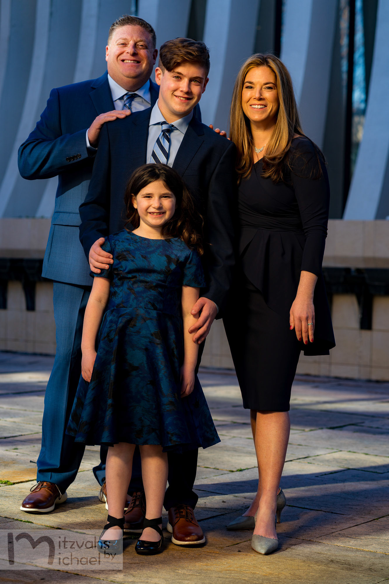 Spencer’s Bar Mitzvah portraits at Beth Tfiloh in Pikesville, MD.