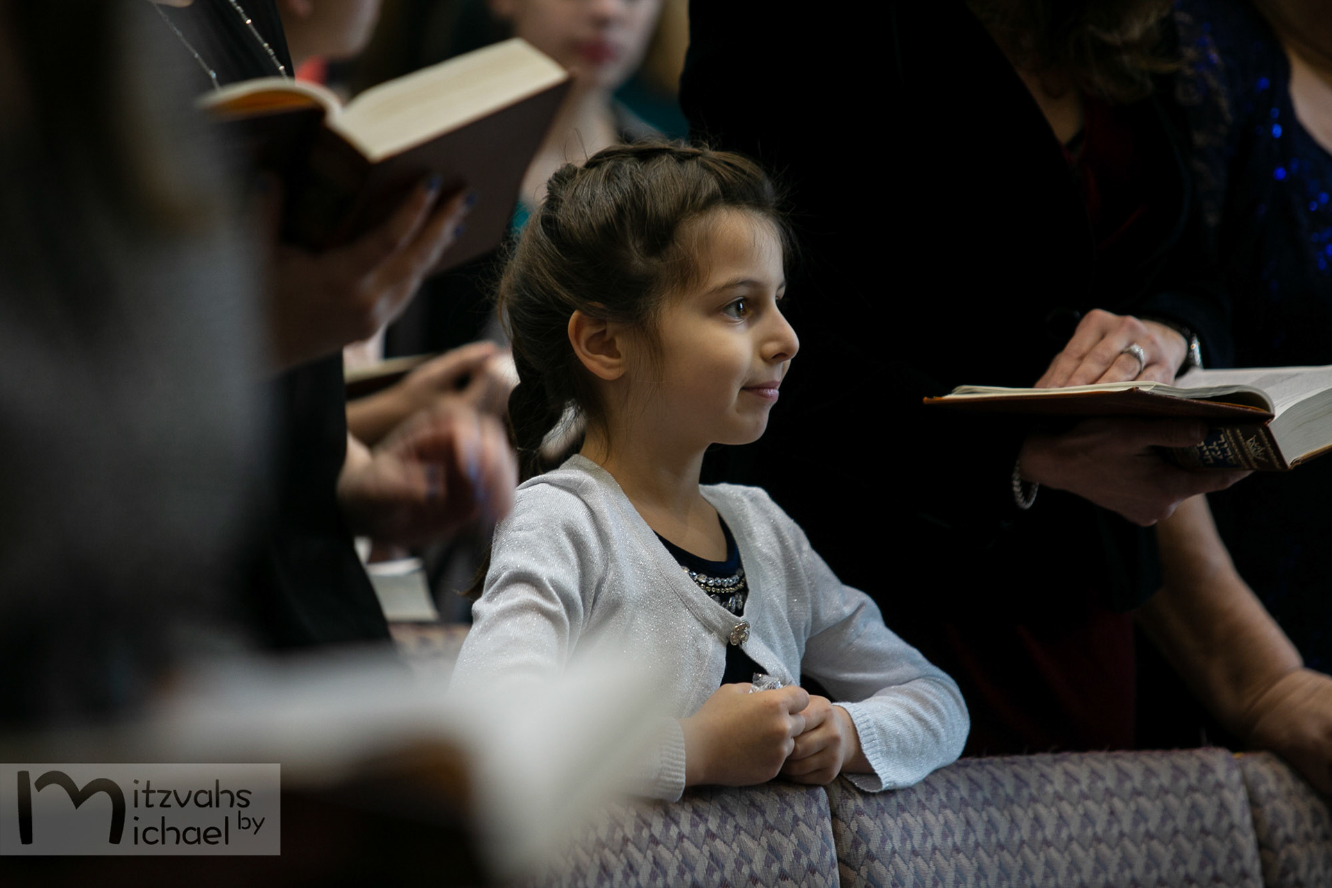 Modern Orthodox Jewish Bat Mitzvah at Beth Sholom in Potomac, MD on Sunday, December 9, 2018 of Libby Hurwitz.