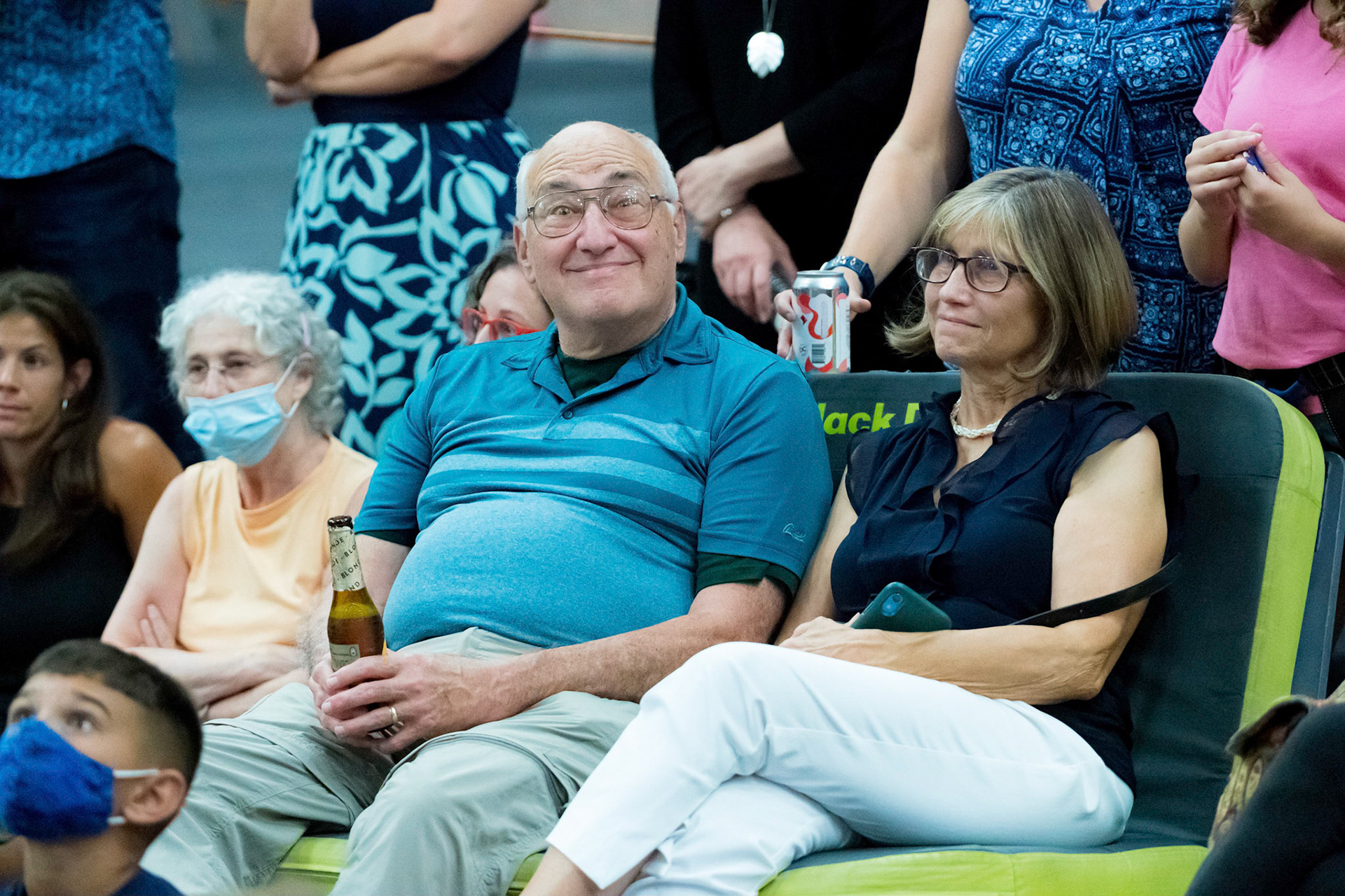 Judah’s bar mitzvah party at Movement climbing gym in Rockville on Sunday, September 4, 2022.