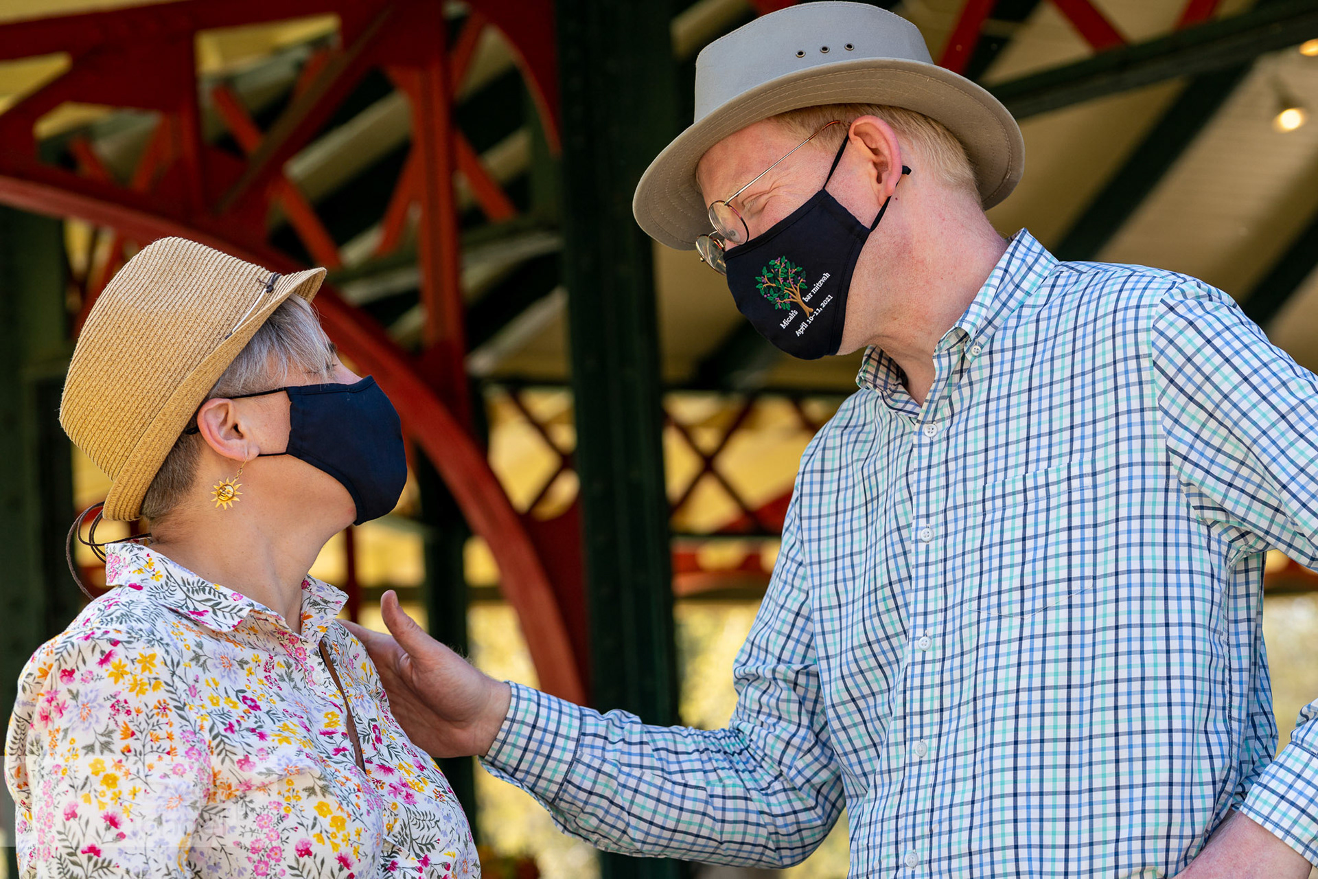 Micah’s Bar Mitzvah party at the Maryland Zoo.