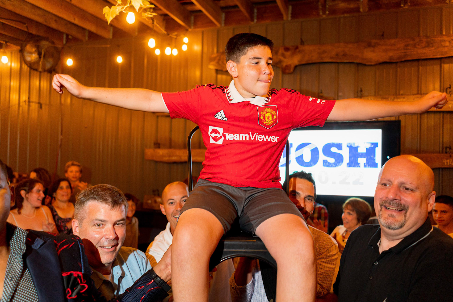 Josh’s Bar Mitzvah portraits at Temple Shalom in Silver Spring and party at Elder Pine Brewing &amp; Blending Co in Gaithersburg, MD.