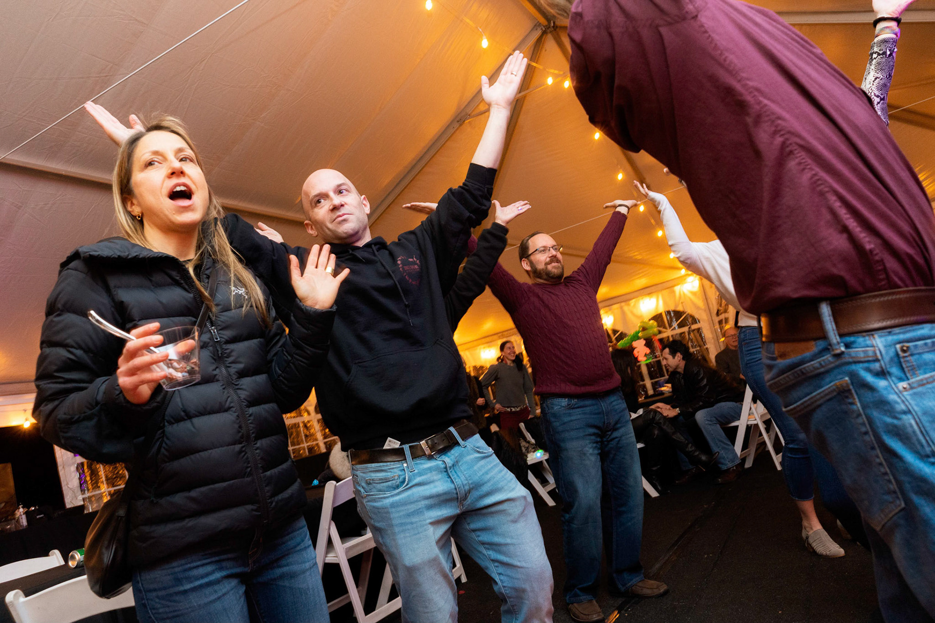 Sam’s Bar Mitzvah party at Glen Echo, on Saturday, December 18, 2021.