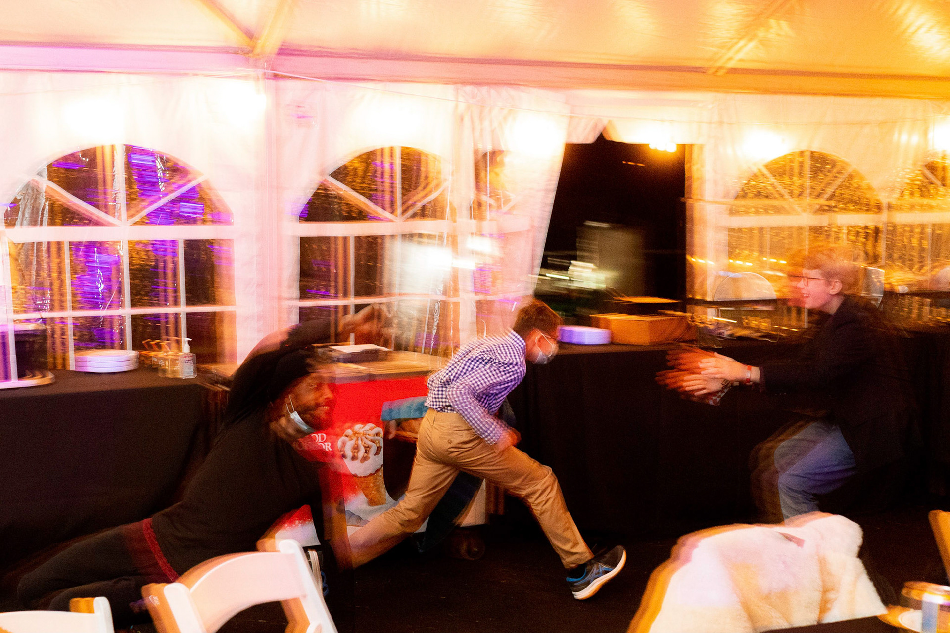 Sam’s Bar Mitzvah party at Glen Echo, on Saturday, December 18, 2021.