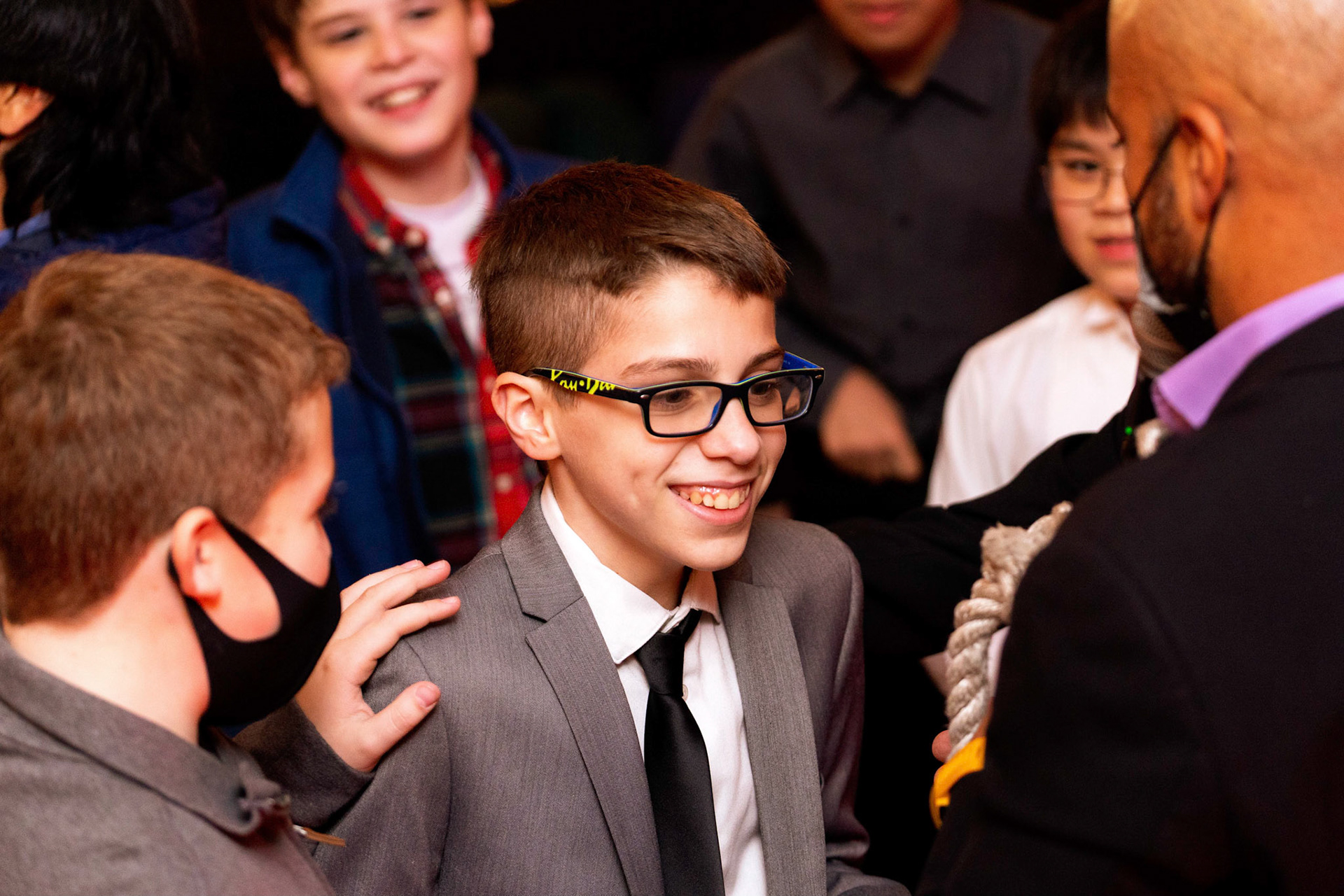 Sam’s Bar Mitzvah party at Glen Echo, on Saturday, December 18, 2021.