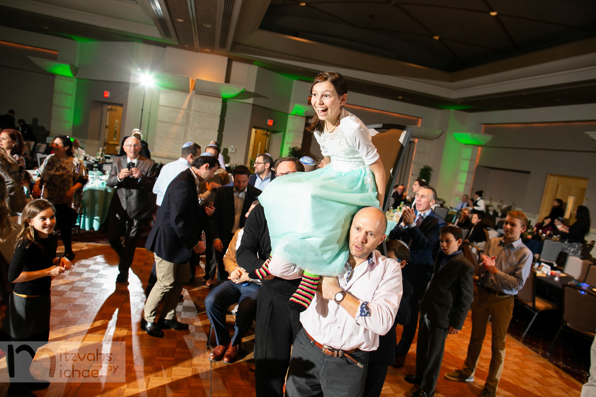 Modern Orthodox Jewish Bat Mitzvah at Beth Sholom in Potomac, MD on Sunday, December 9, 2018 of Libby Hurwitz.