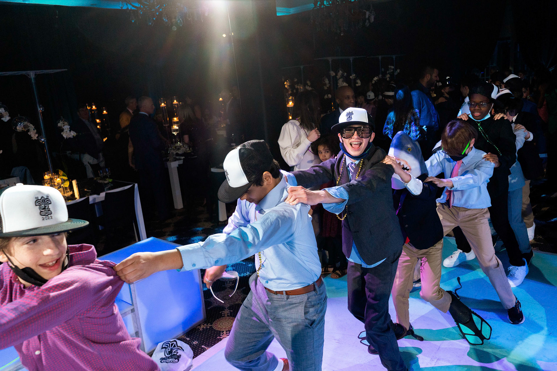 Zach and Eli’s Bnai Mitzvah party at the Westwood Country Club in Vienna, VA on Saturday, February 26, 2022.