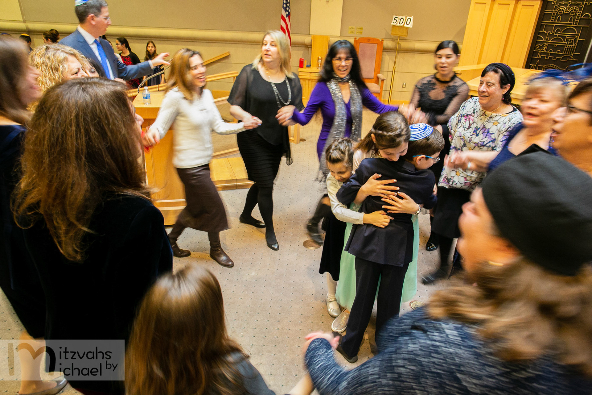 Modern Orthodox Jewish Bat Mitzvah at Beth Sholom in Potomac, MD on Sunday, December 9, 2018 of Libby Hurwitz.