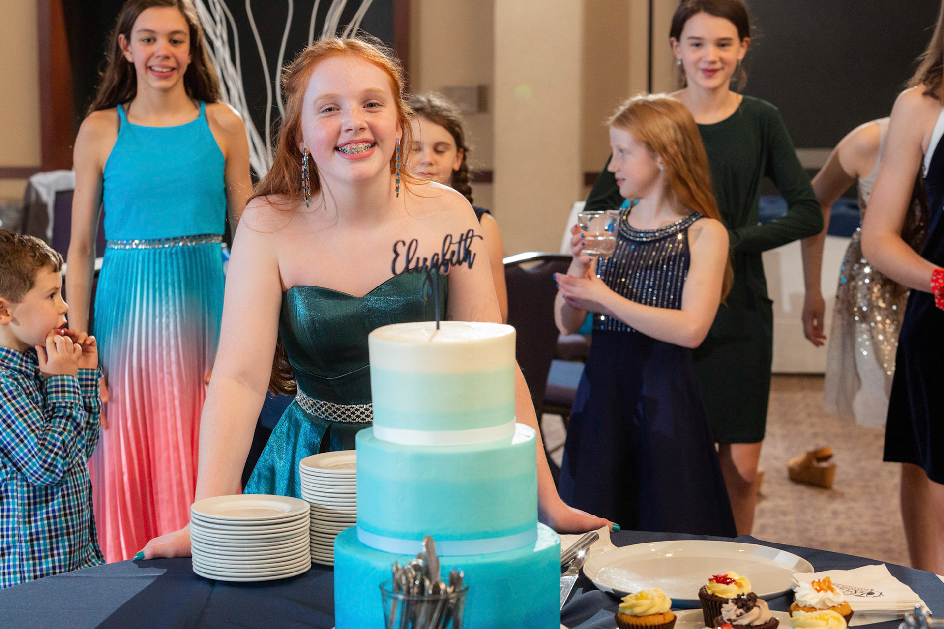 Elizabeth’s Oheb Shalom Bat Mitzvah party on Saturday, January 18, 2020.