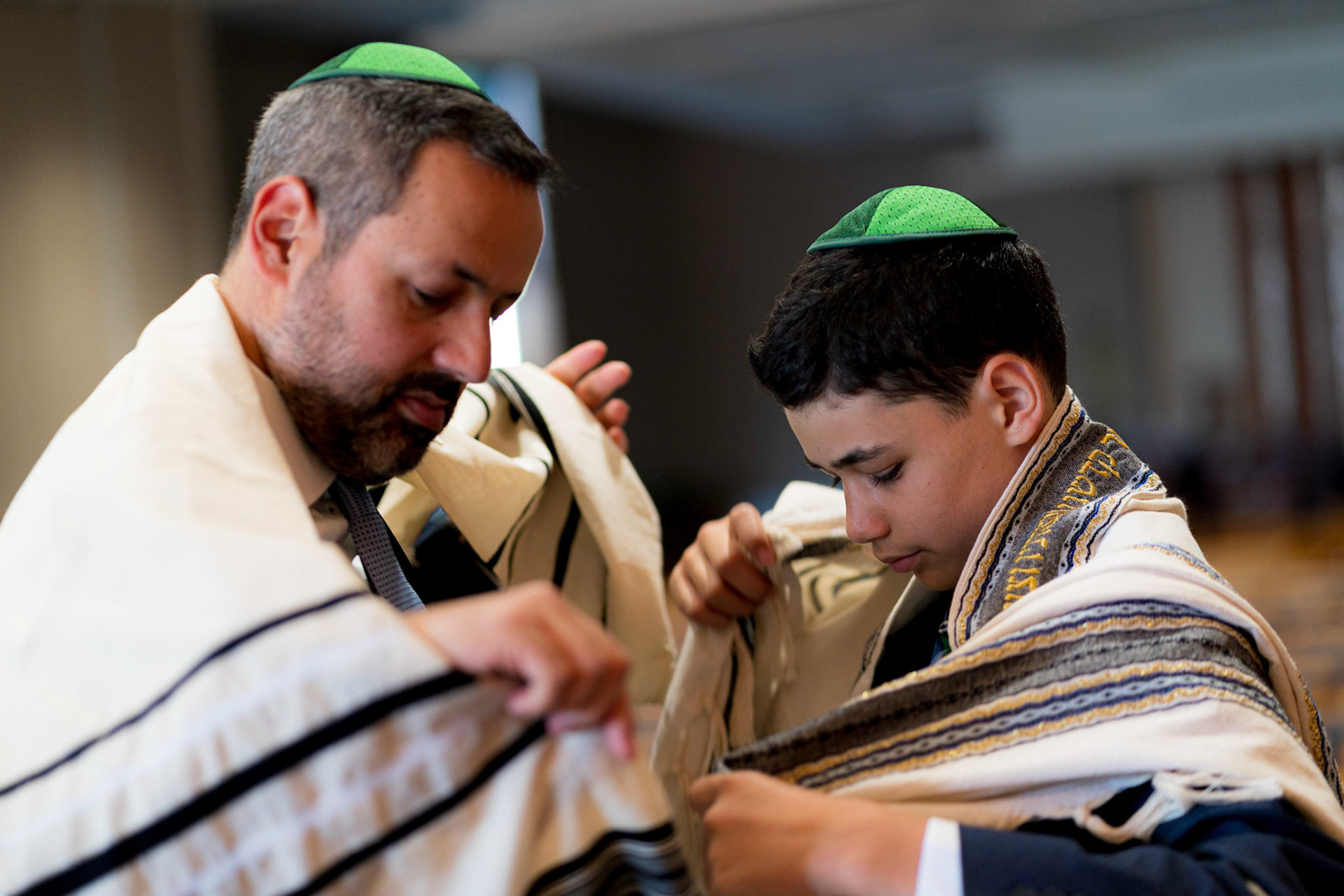 Judah’s bar mitzvah portraits at Ohr Kodesh in Silver Spring on Thursday, September 1, 2022.