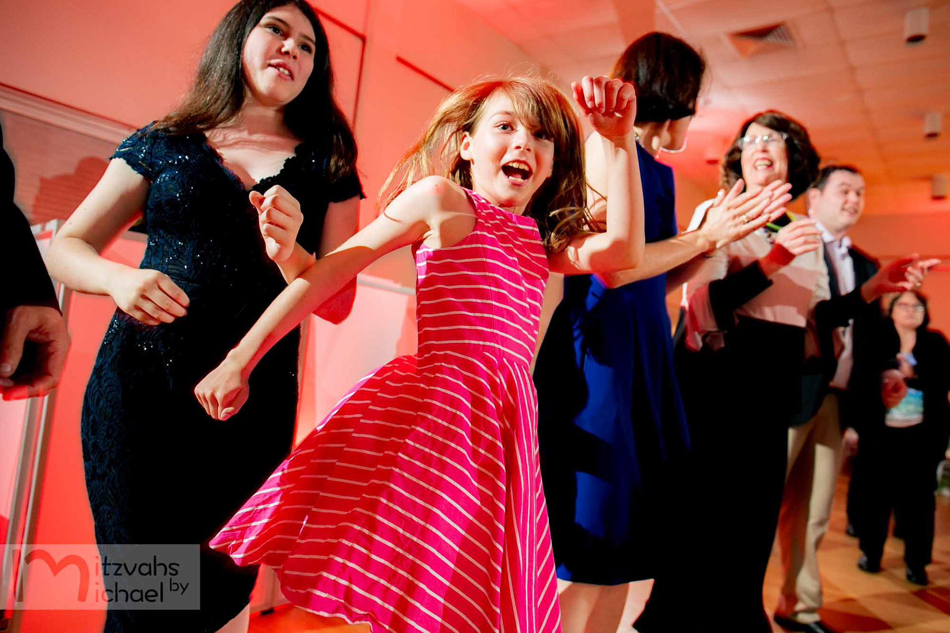 Rachel's Agudas Achim, Alexandria, VA Bat Mitzvah by Mitzvahs by Michael Temchine Photography and Pop Color Events.
