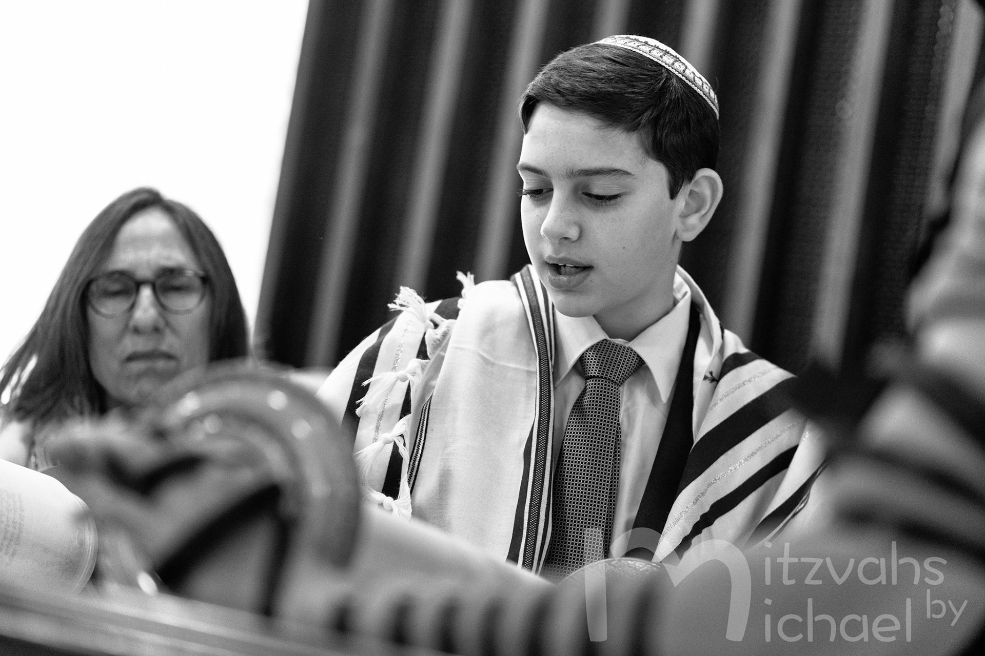 Ross’ Bar Mitzvah shacharit minyan on Monday, May 31, 2021.