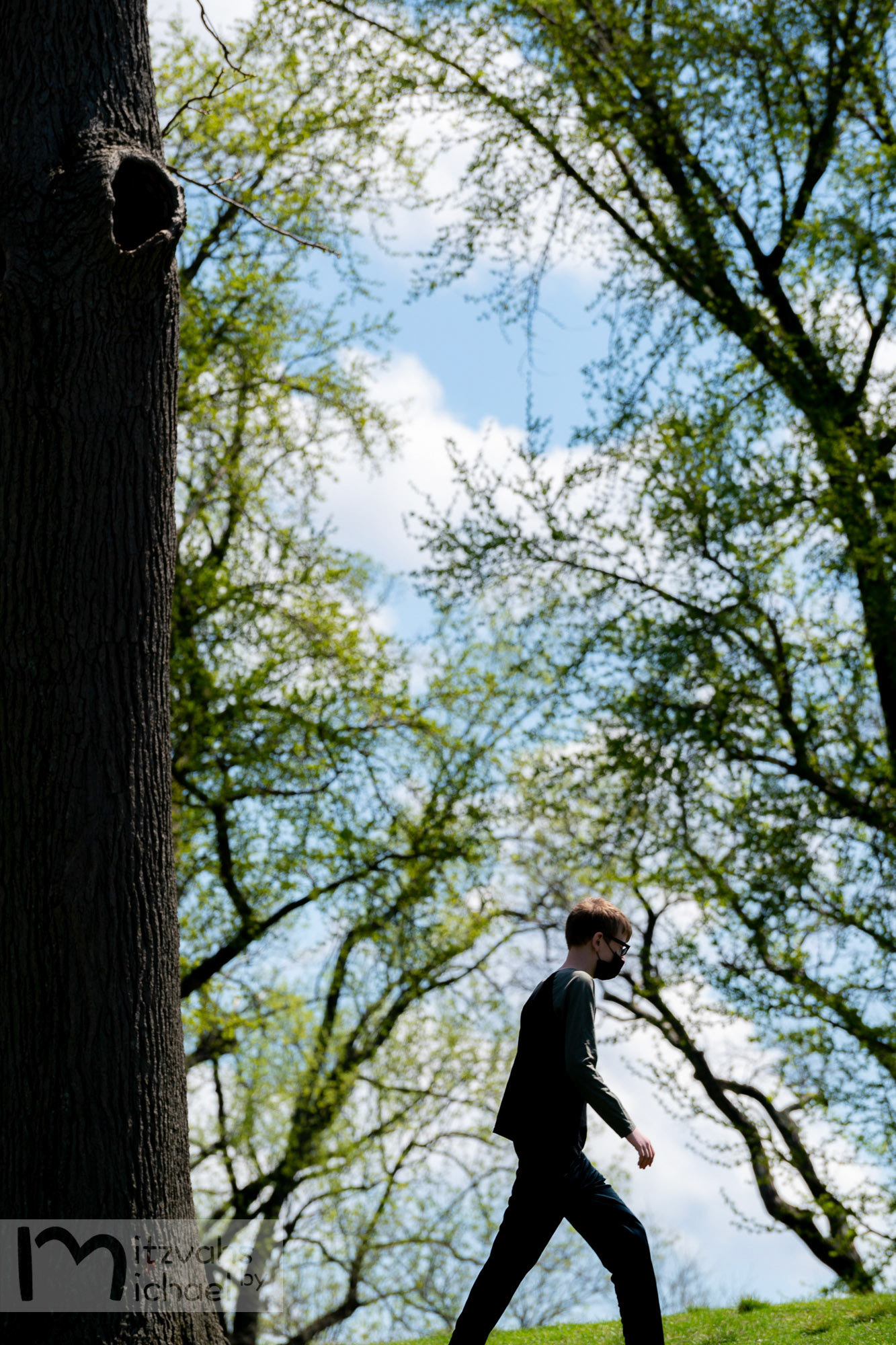 Micah’s Bar Mitzvah party at the Maryland Zoo.