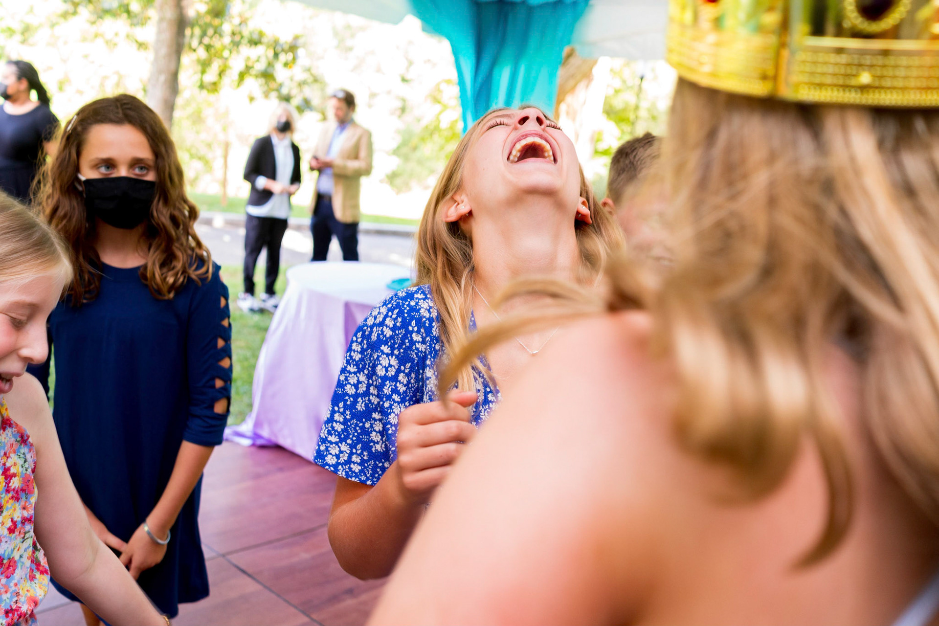 Dani has her long overdue Bat Mitzvah party at C.F. Smith Park on Saturday, September 25, 2021.