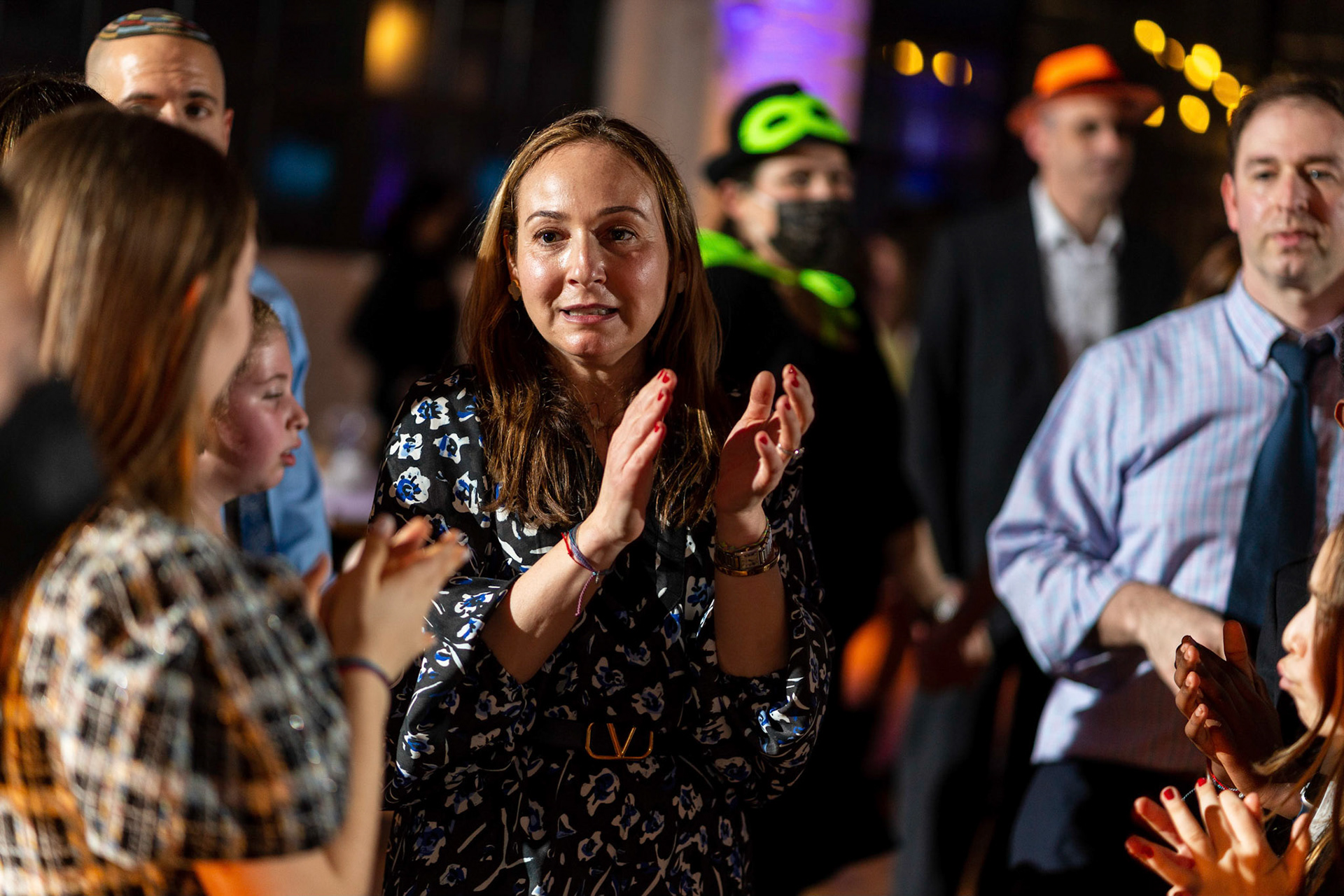 Talia’s bat mitzvah and Megillah reading on Purim on March 18, 2022 at the Accelerator Space in Baltimore, MD