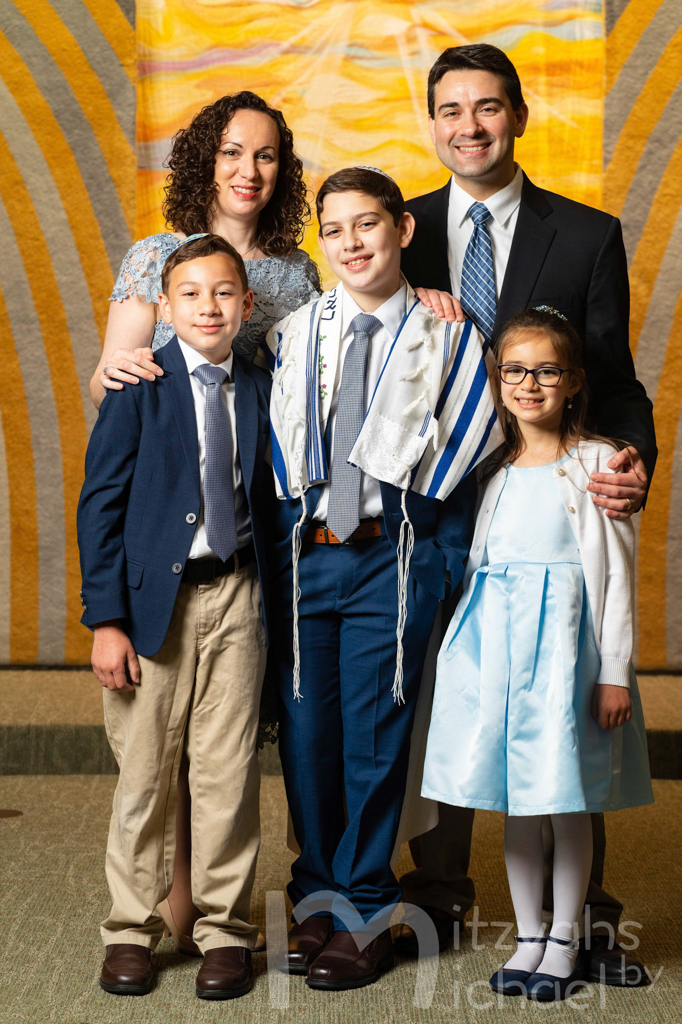 Ross’ Bar Mitzvah shacharit minyan on Monday, May 31, 2021.
