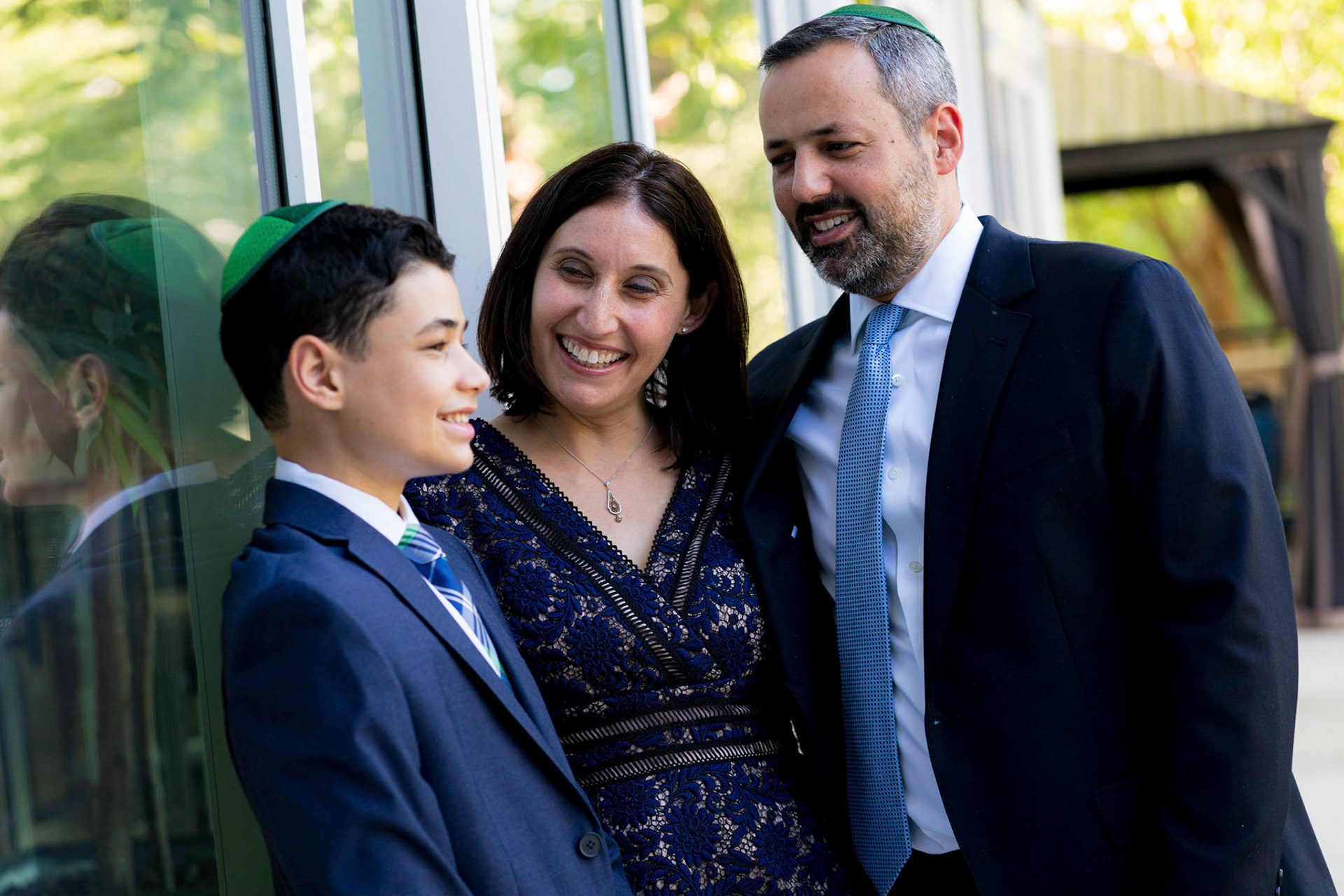 Judah’s bar mitzvah portraits at Ohr Kodesh in Silver Spring on Thursday, September 1, 2022.