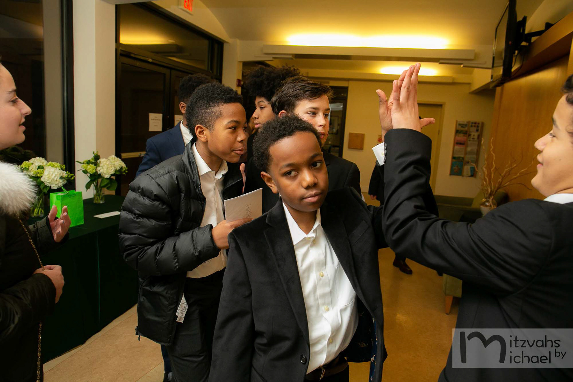 Avram's Temple Emanuel Bar Mitzvah on Saturday, February, 16, 2019.
