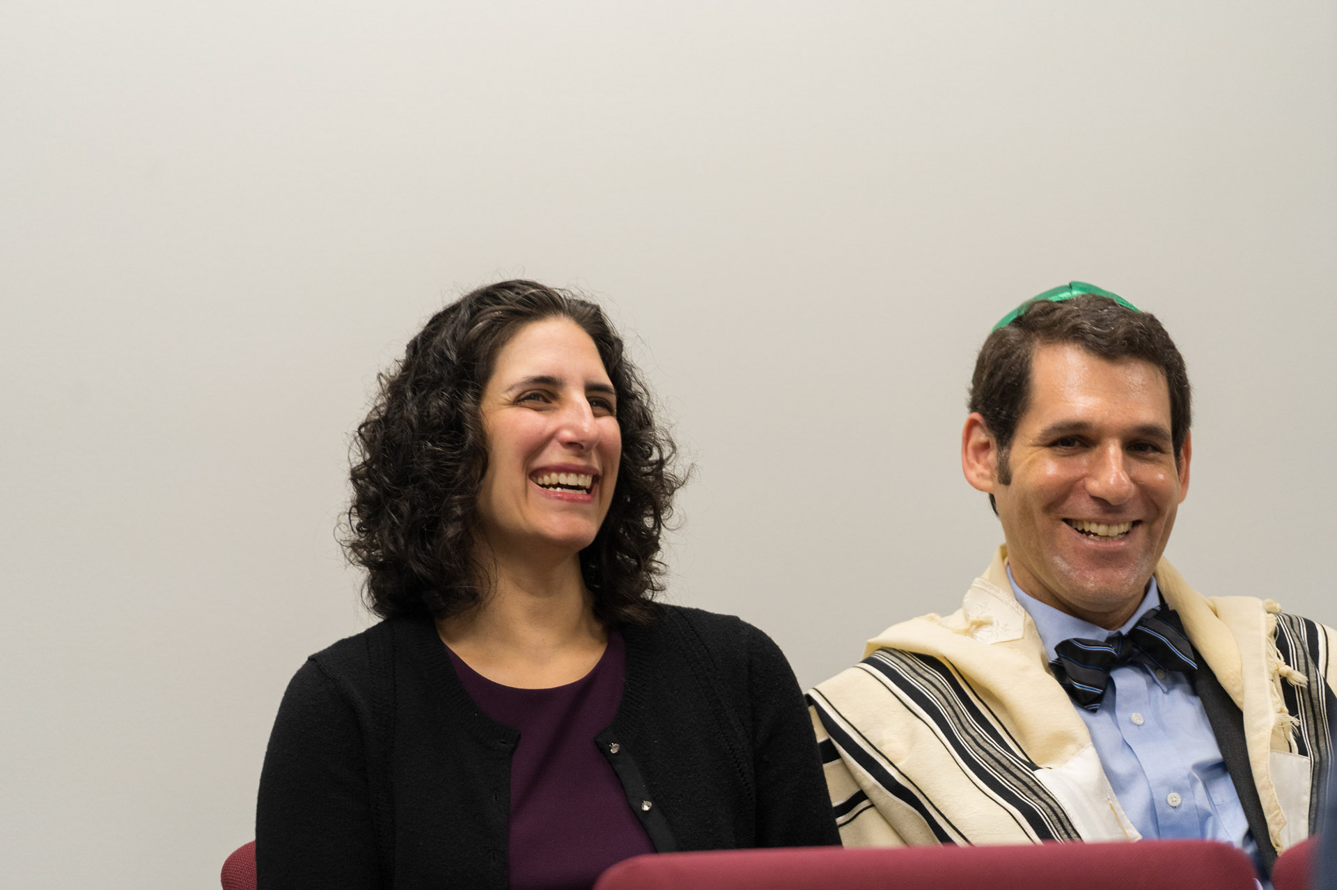 Ilana’s Bat Mitzvah rehearsal at Bat Chaverim in Columbia, MD.