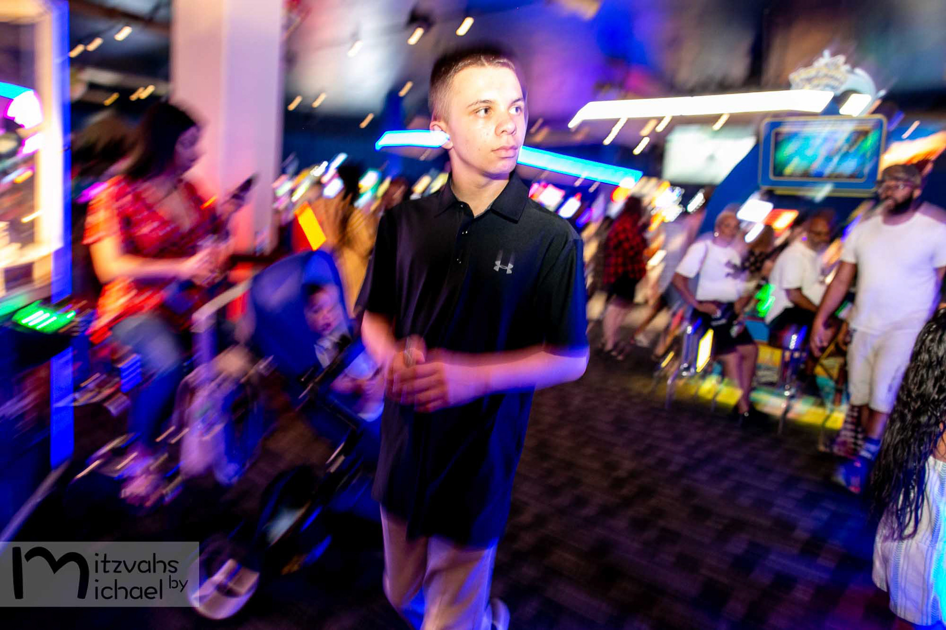Colin's Bar Mitzvah at Eldersburg Jewish Congregation and Dave and Buster's on Saturday, June, 22, 2019.